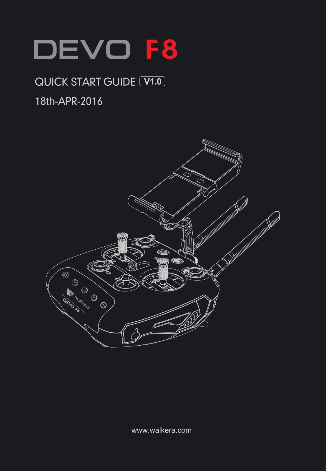 GuangZhou Walkera Technology DEVOF8 User Manual