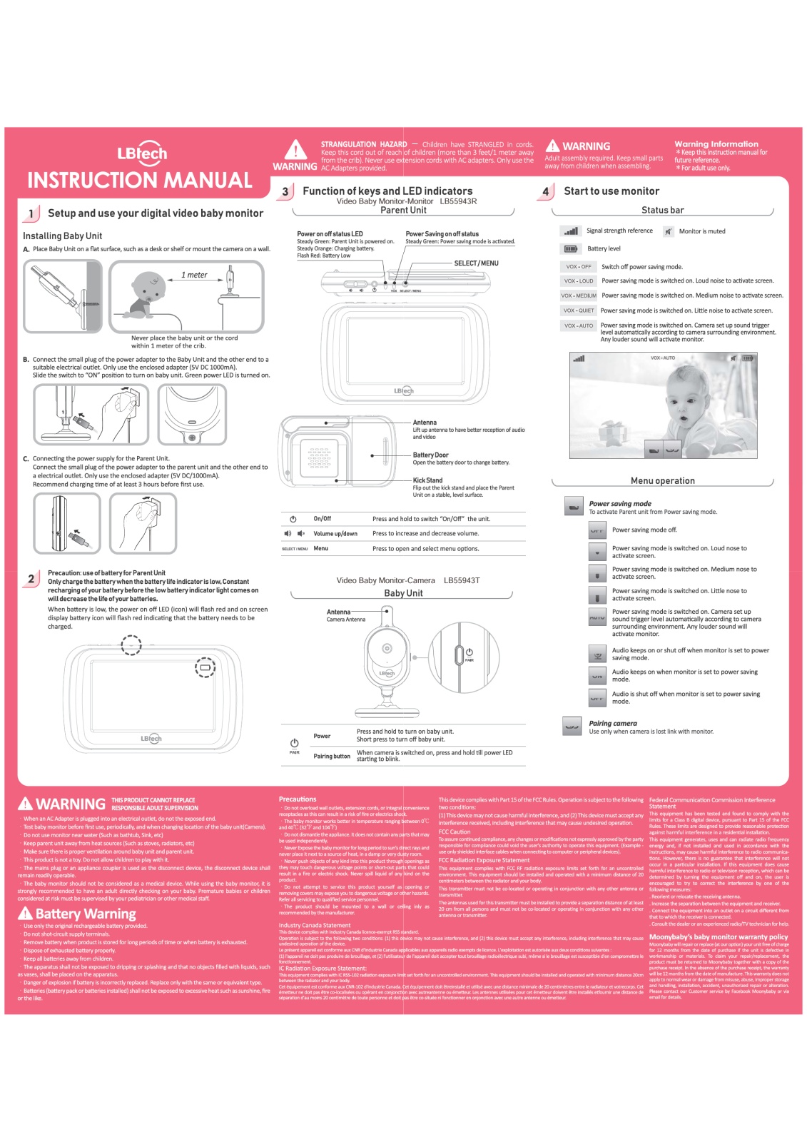 LB Technology 55943TR User Manual