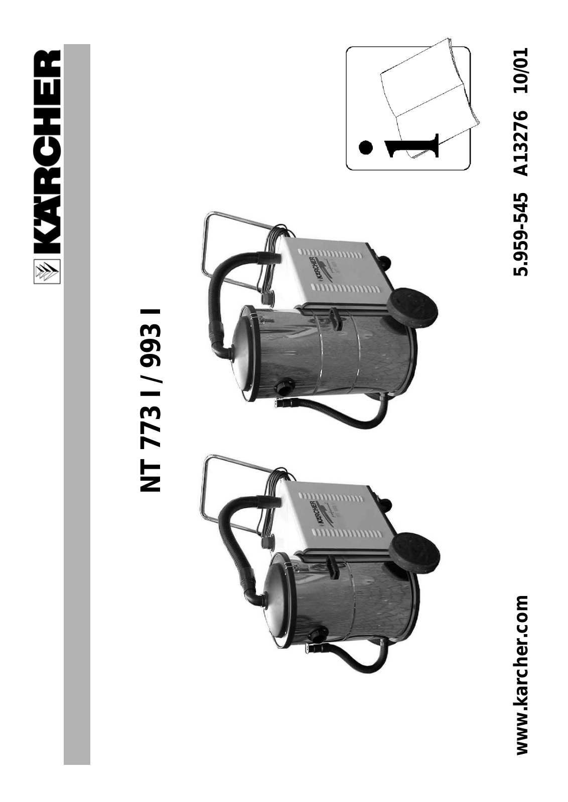 KARCHER NT 773I, NT 993 I User Manual