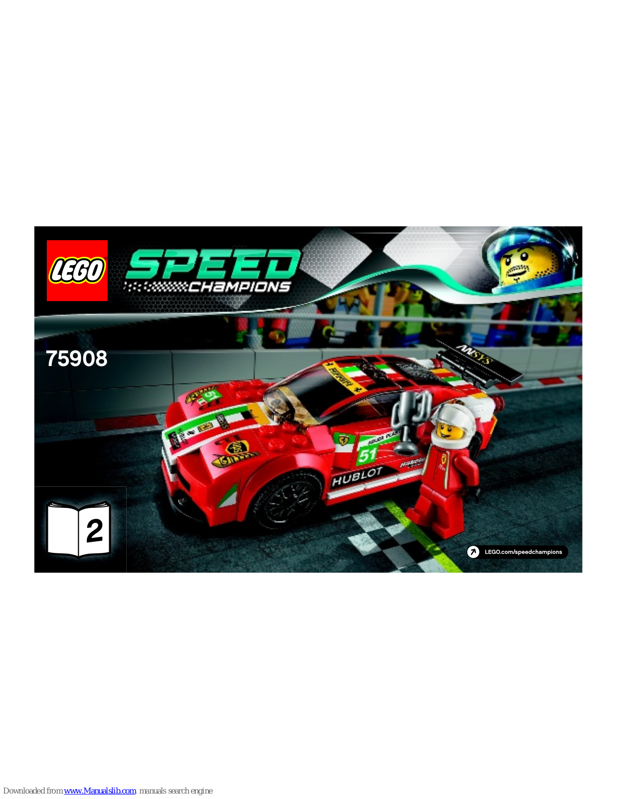 LEGO 75908 Speed Champions, Speed champions 75899, Speed champions 759121, Creator 31029 Assembly Manual