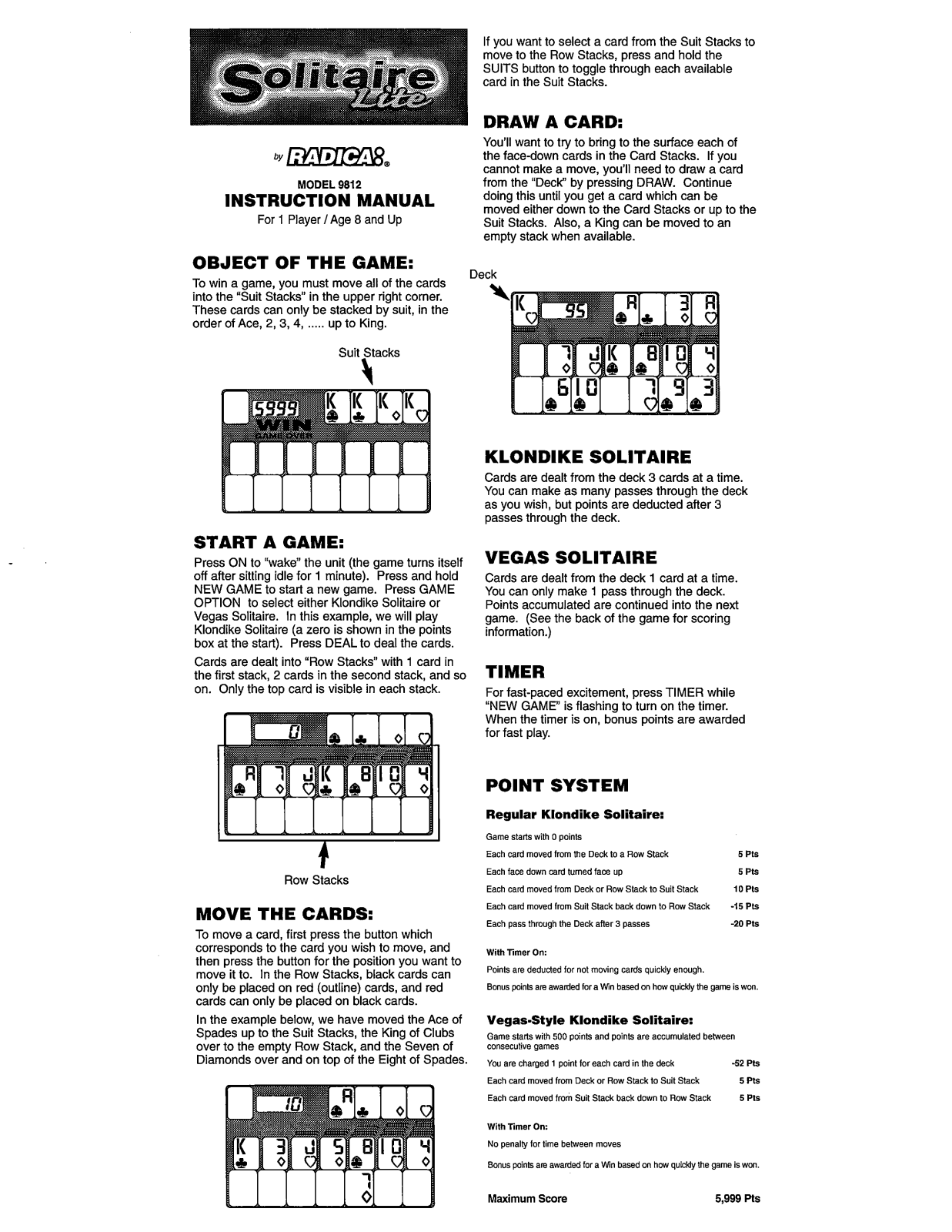 Fisher-Price I9812 Instruction Sheet