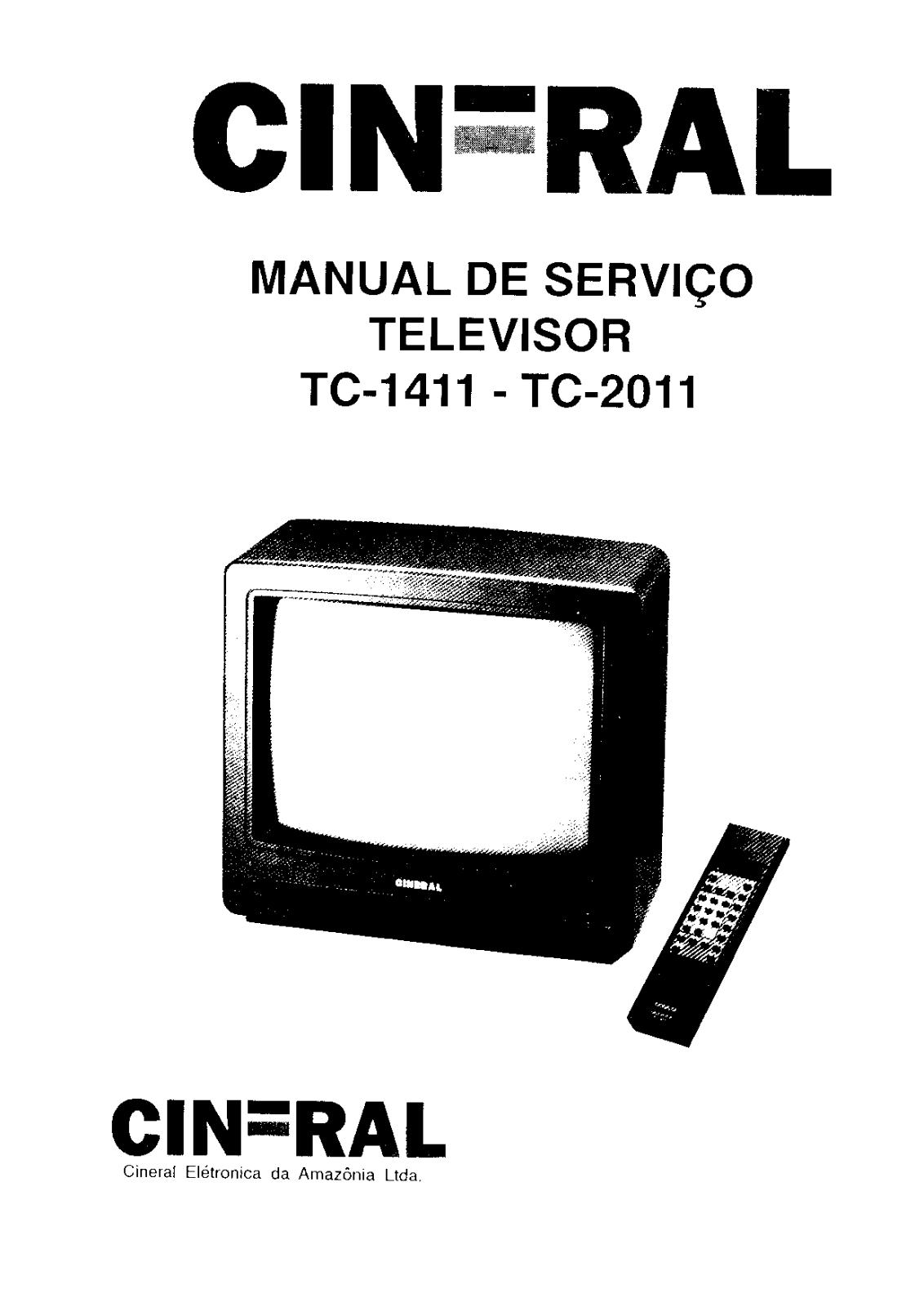 Cineral TC 1411, TC-2011A, TC 2011 Schematic - ManualMachine.com
