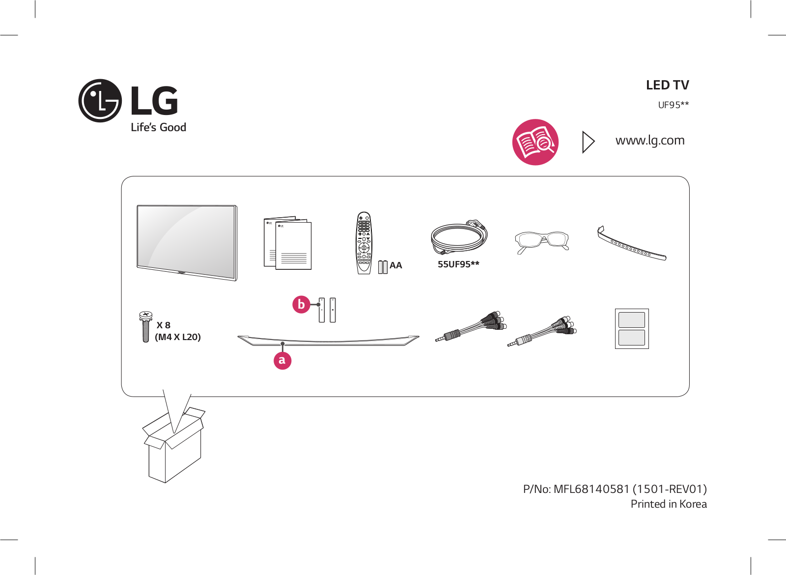 LG 65UF950T Owner’s Manual