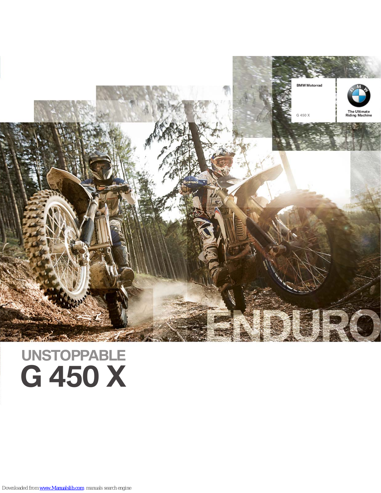 BMW G 450 X - BROCHURE 2009 Brochure