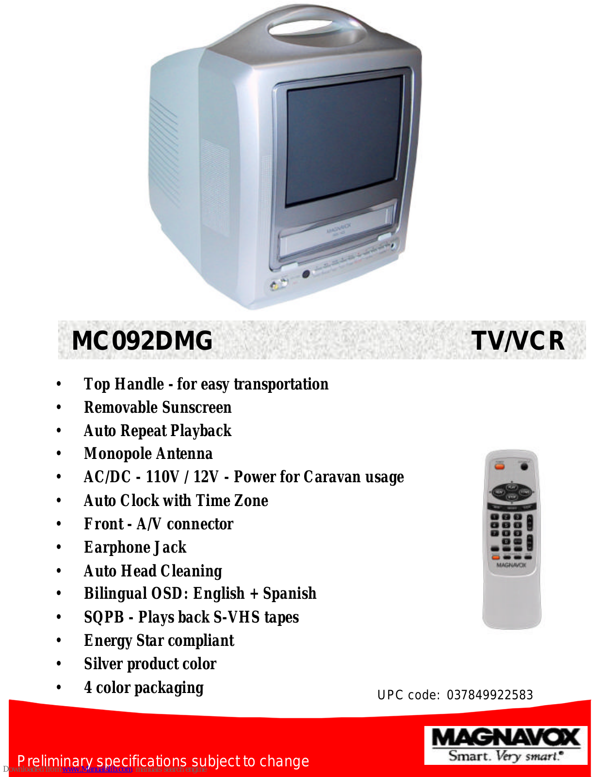 Philips MC092DMG Brochure - ManualMachine.com