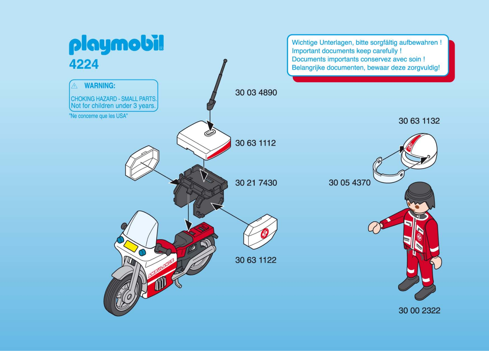 Playmobil 4224 Instructions