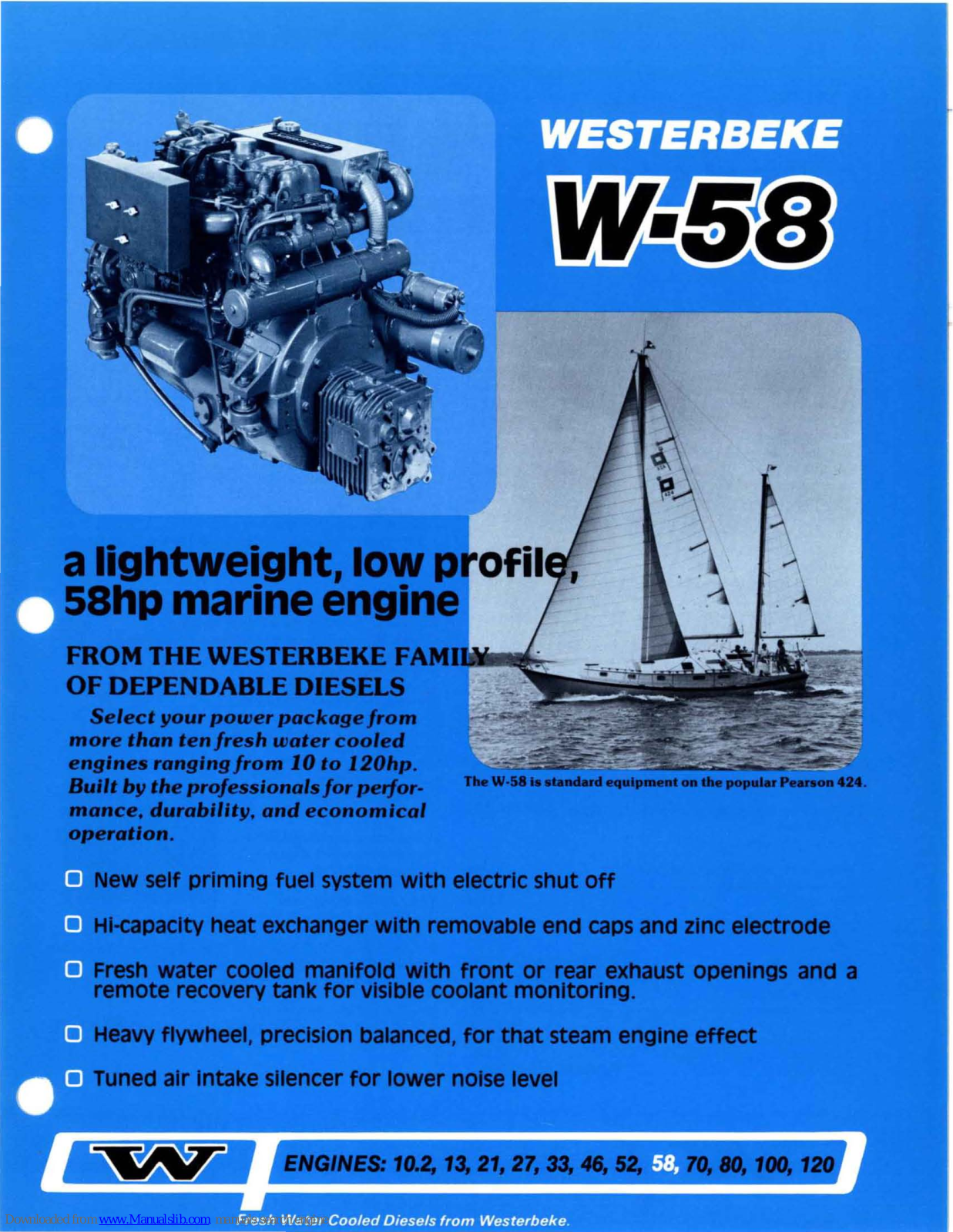Westerbeke W-58 Specification - ManualMachine.com