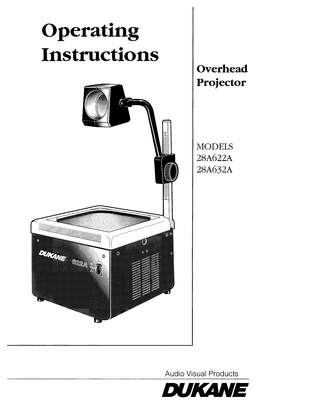 Dukane 28A632A, 28A622A User Manual