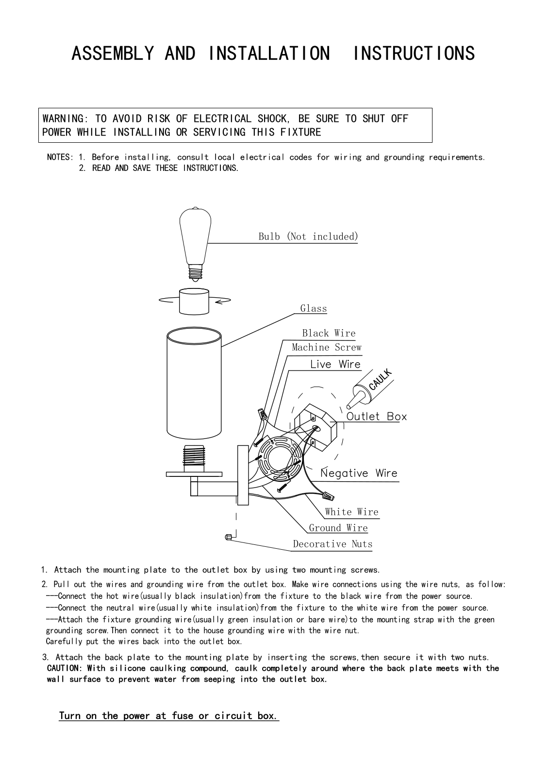 Zipcode Design W004349646 Installation & Assembly - ManualMachine.com