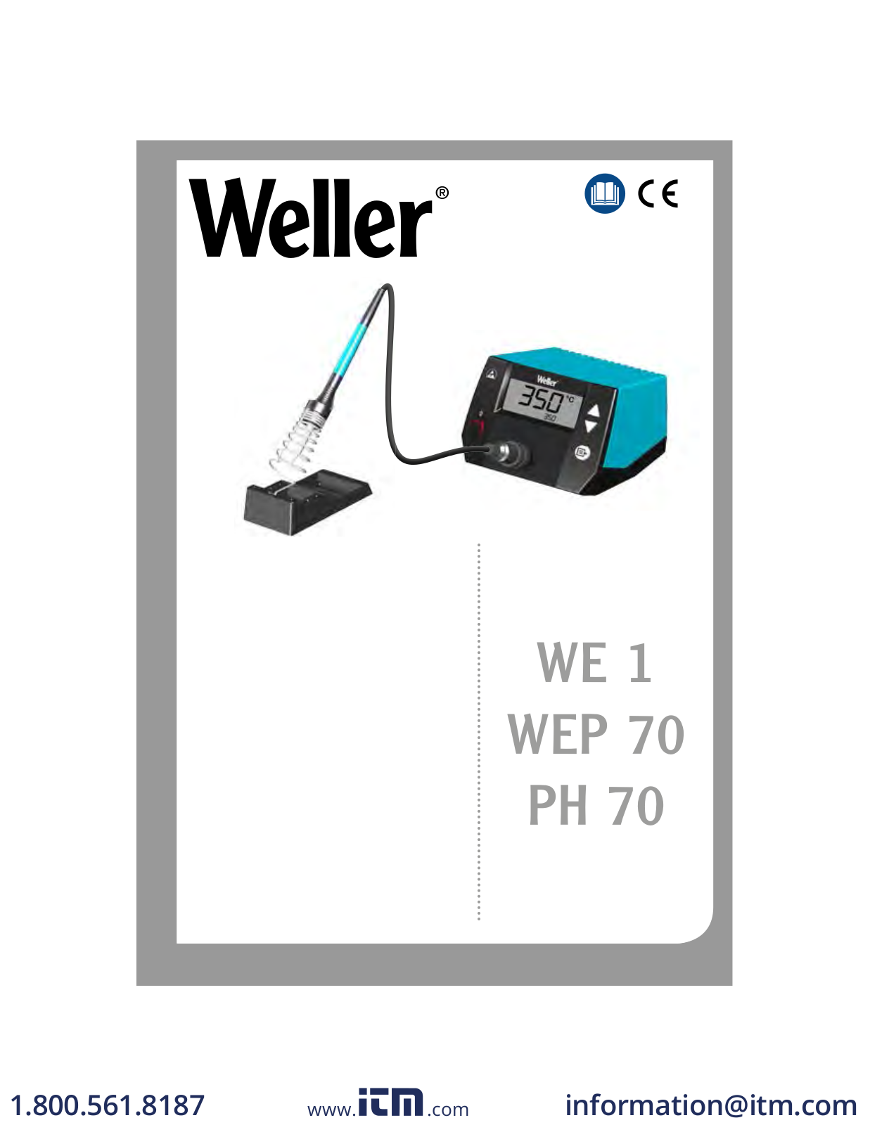 Weller WE 1, WEP 70, PH 70 User Manual