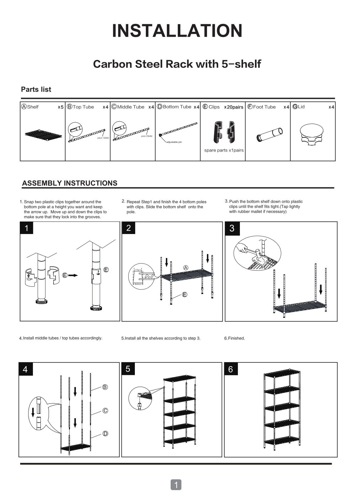 Zipcode Design W005426246 Installation & Assembly - ManualMachine.com