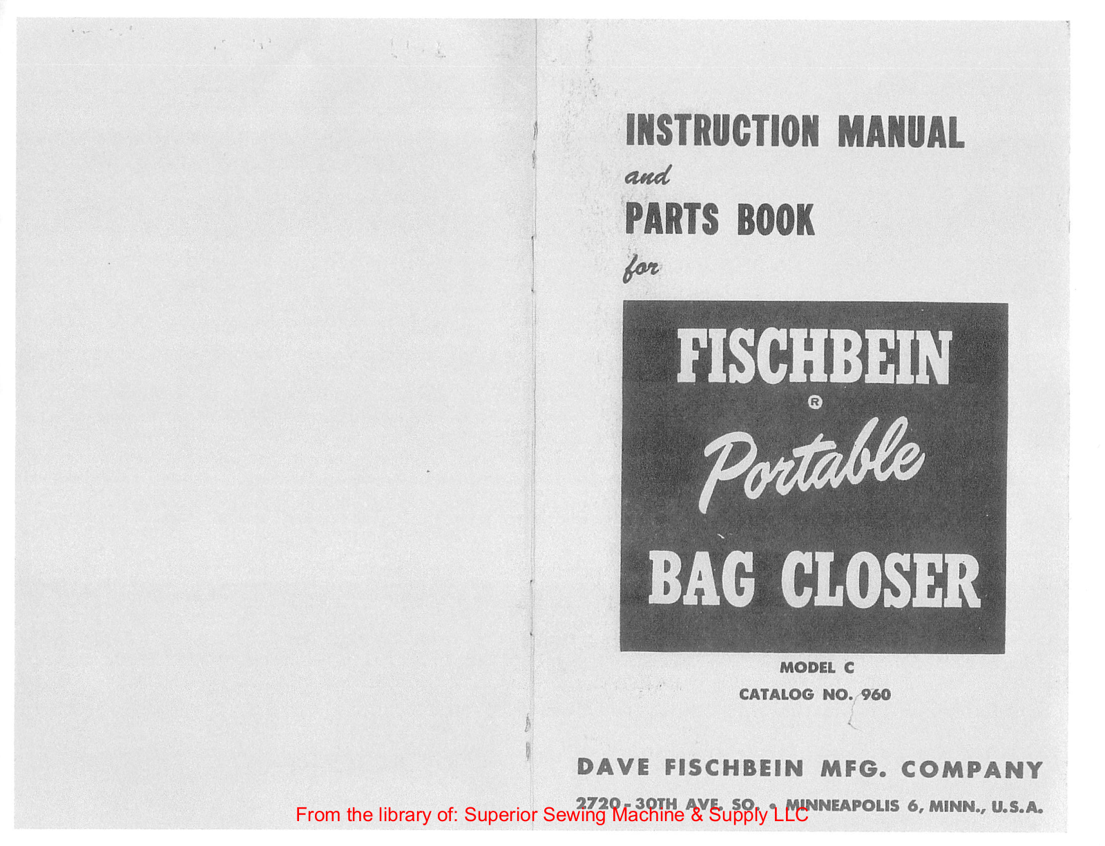 Fischbein Model C User Manual - ManualMachine.com