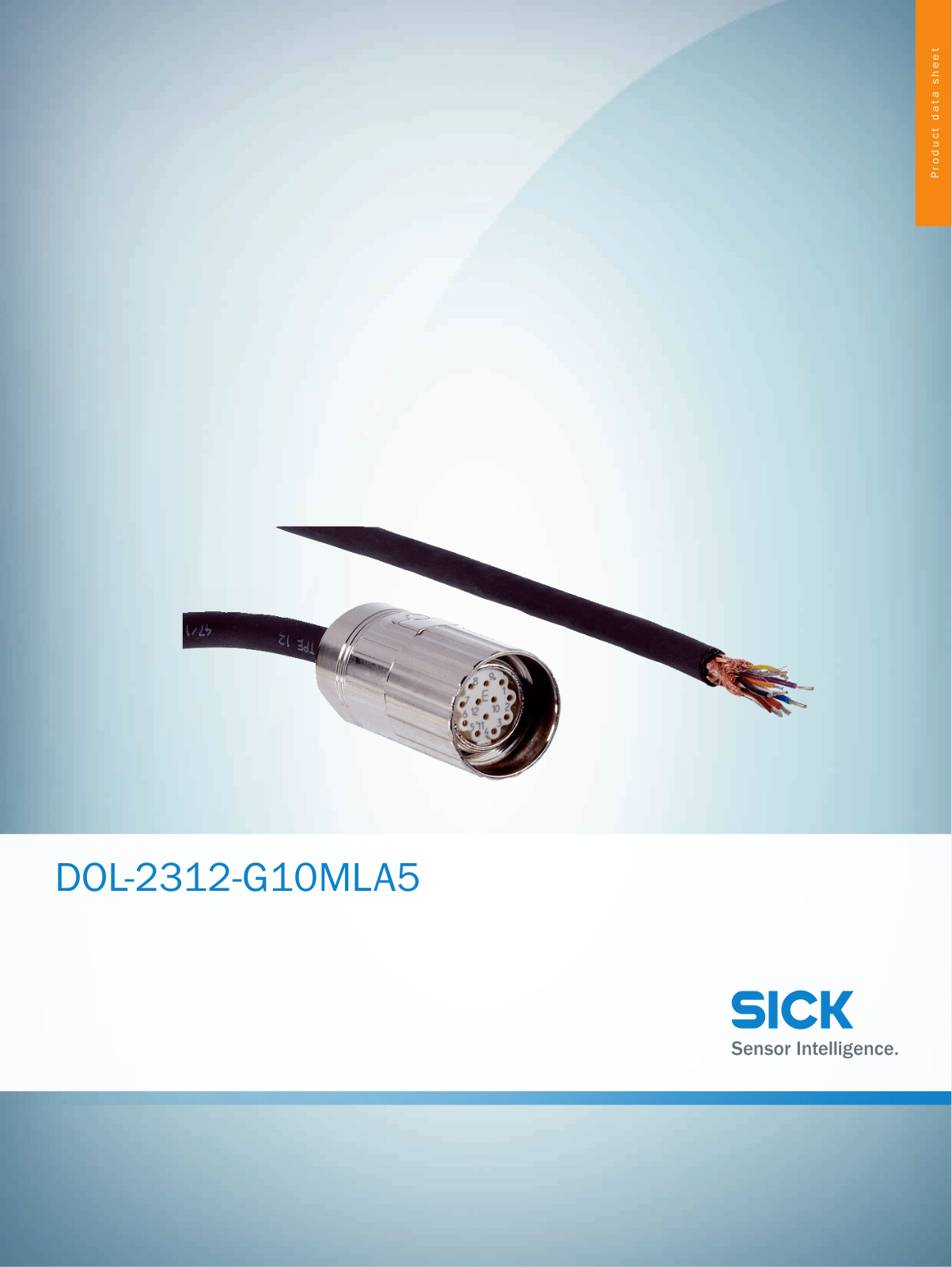 Sick DOL-2312-G10MLA5 Data Sheet