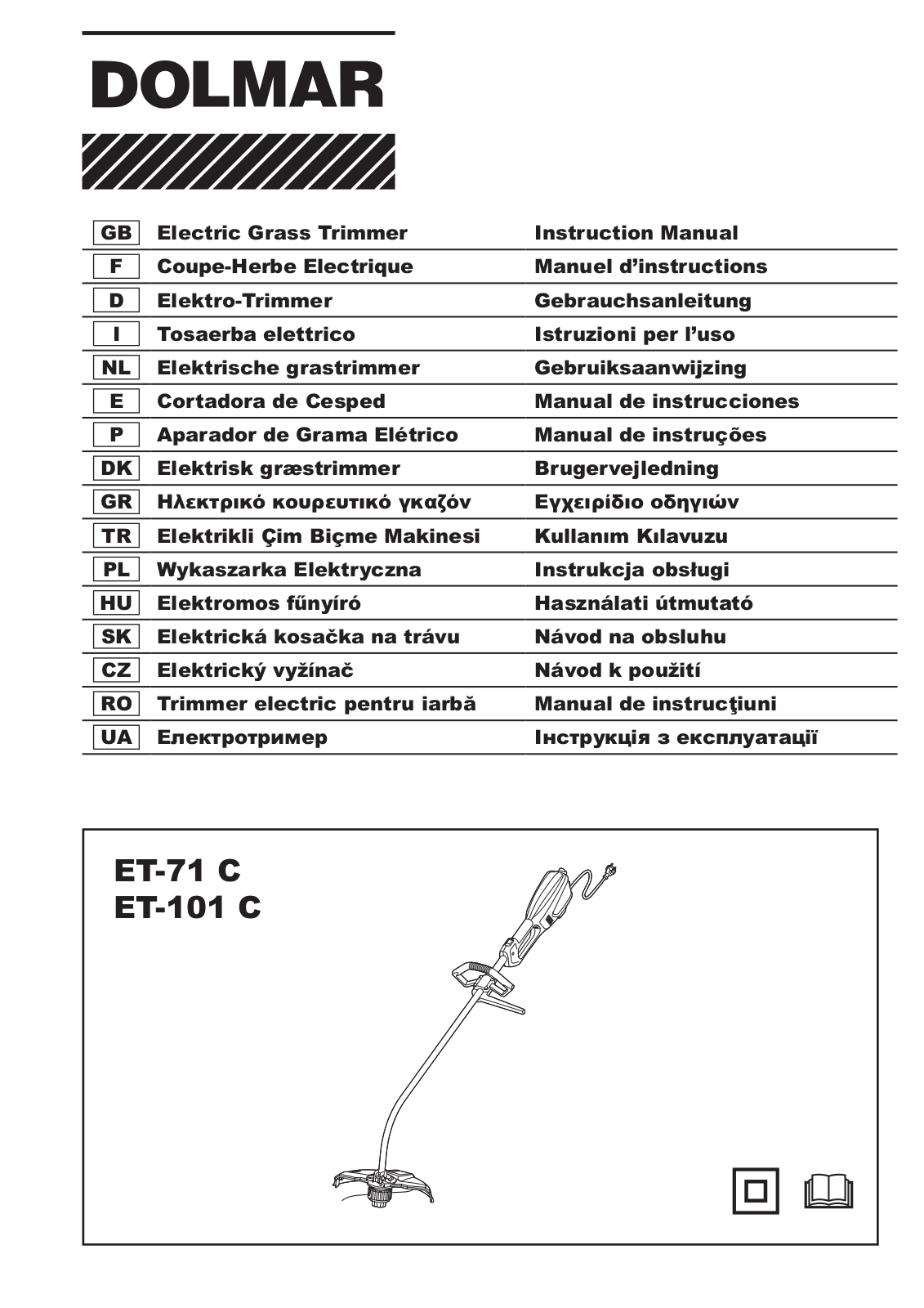 Dolmar ET71C User Manual