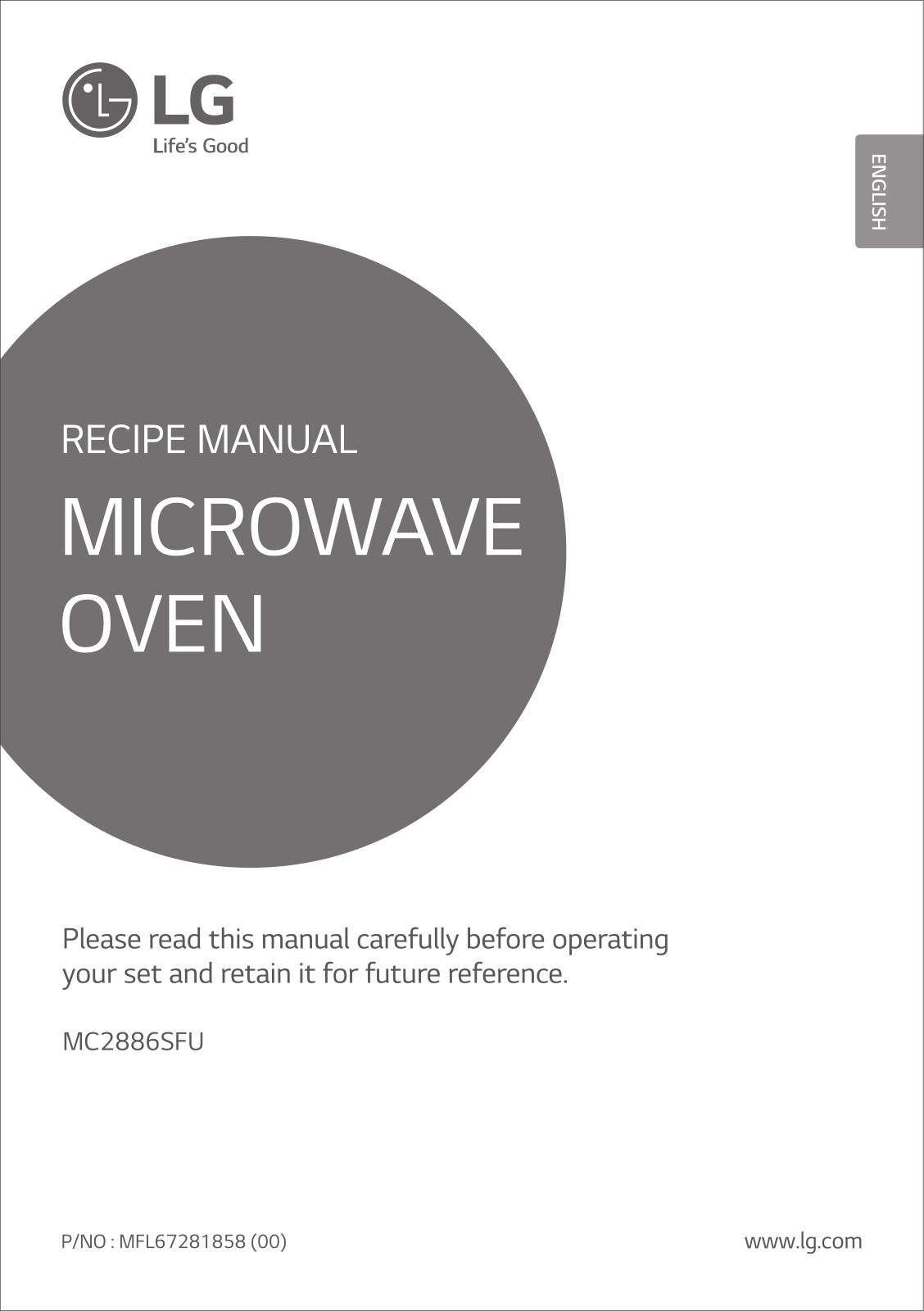 LG MC2886SFU User Guide