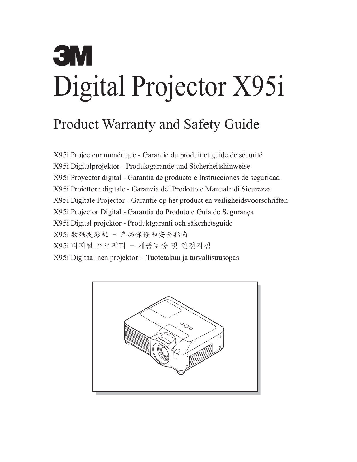 3M X95i Safety Guide