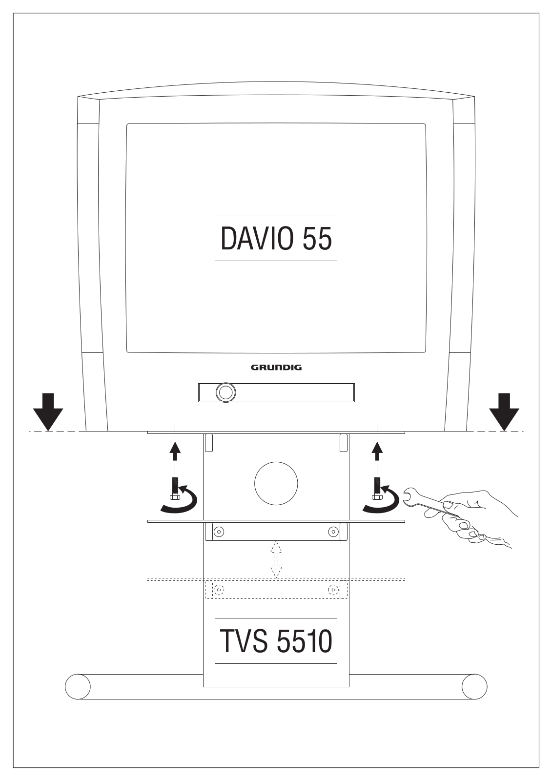 GRUNDIG TVS 5510 User Manual