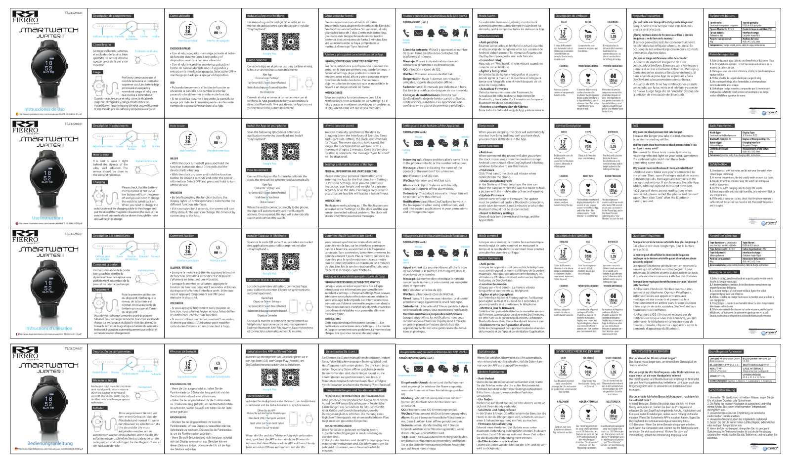 imperii electronics SmartWatch Jupiter II Instruction Manual