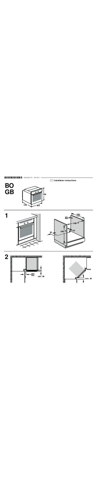 Siemens Washing machine all models Installation instructions