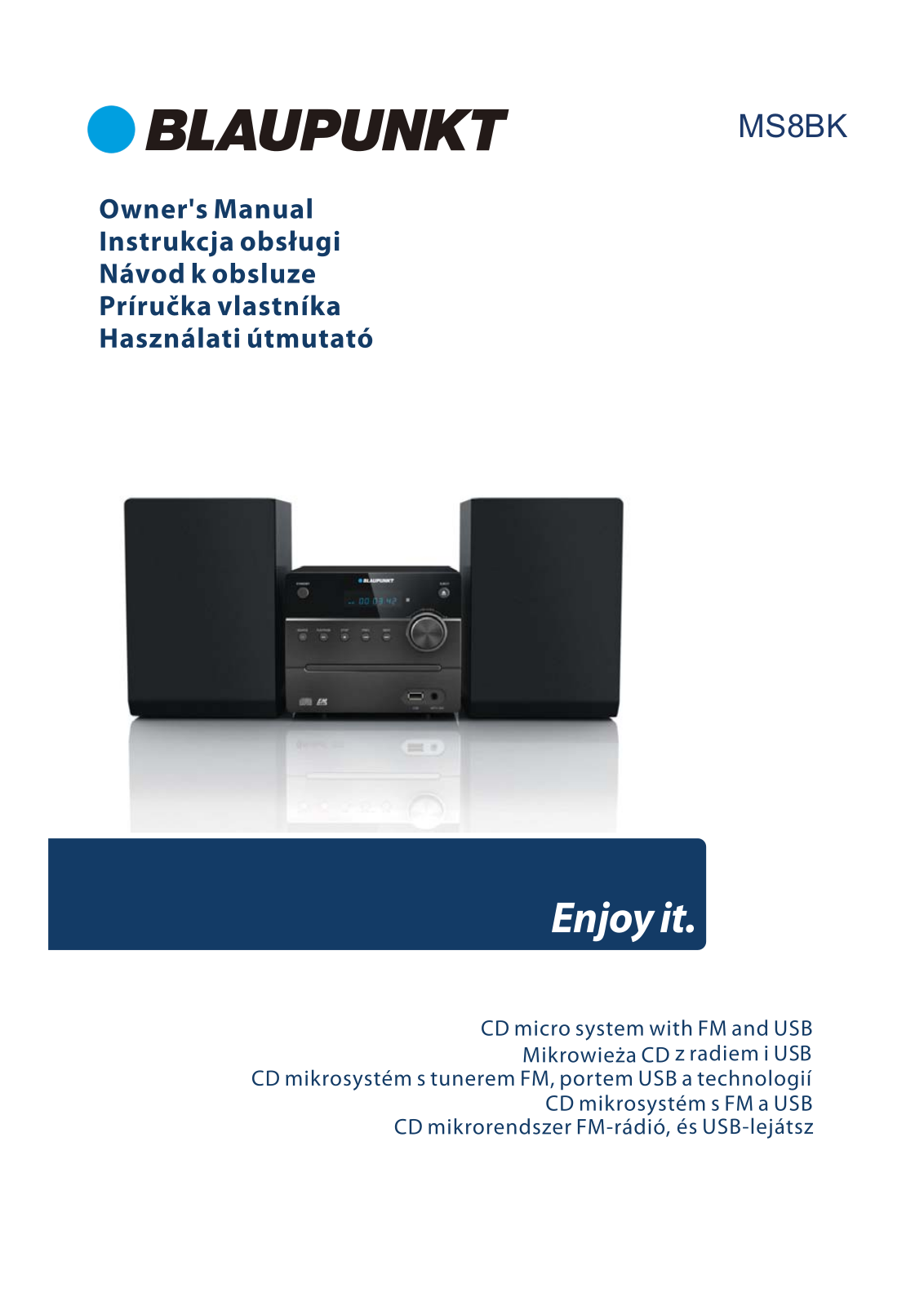 Blaupunkt MS8BK User Manual