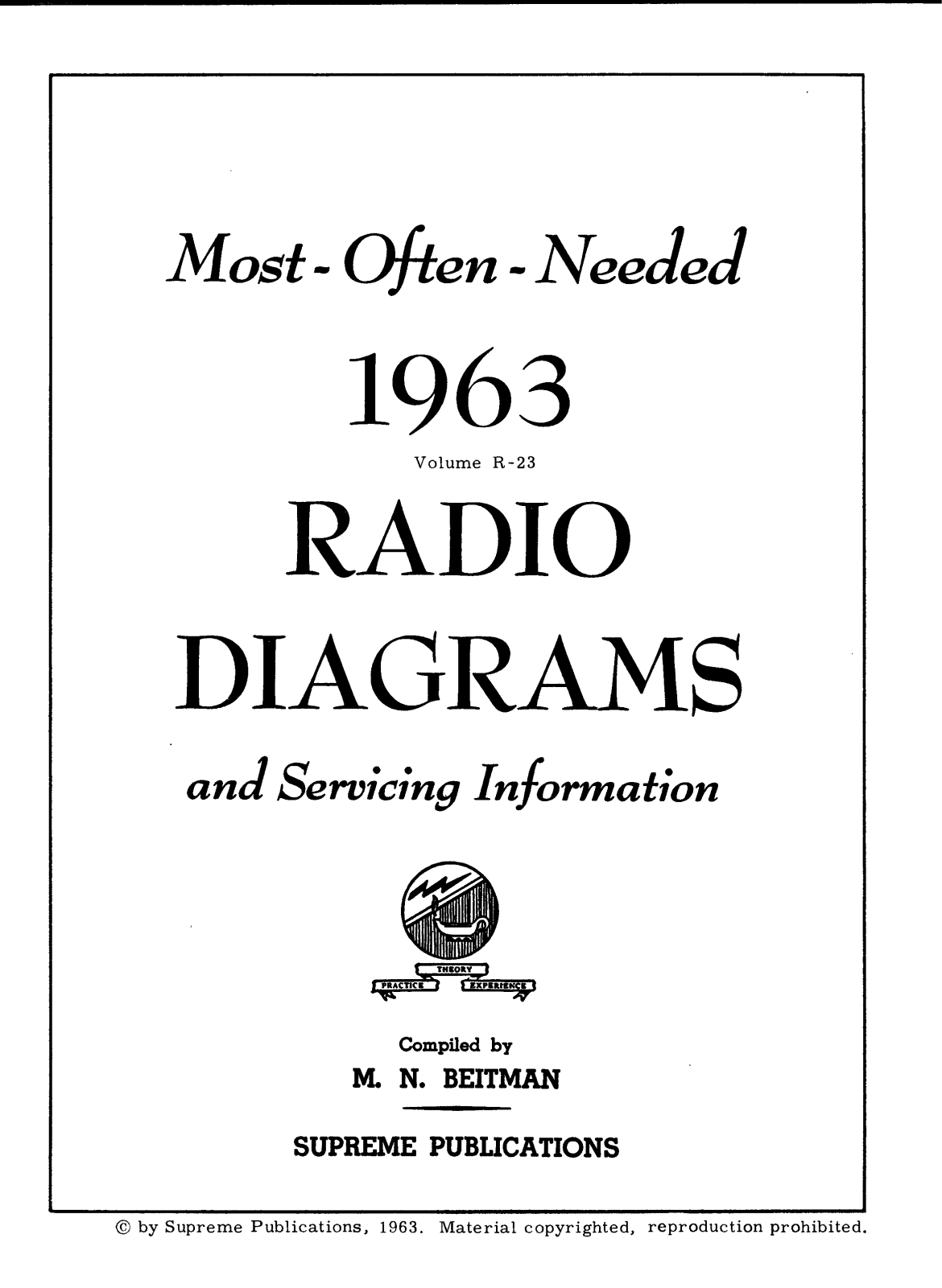 Beitman 1963 schematic - ManualMachine.com