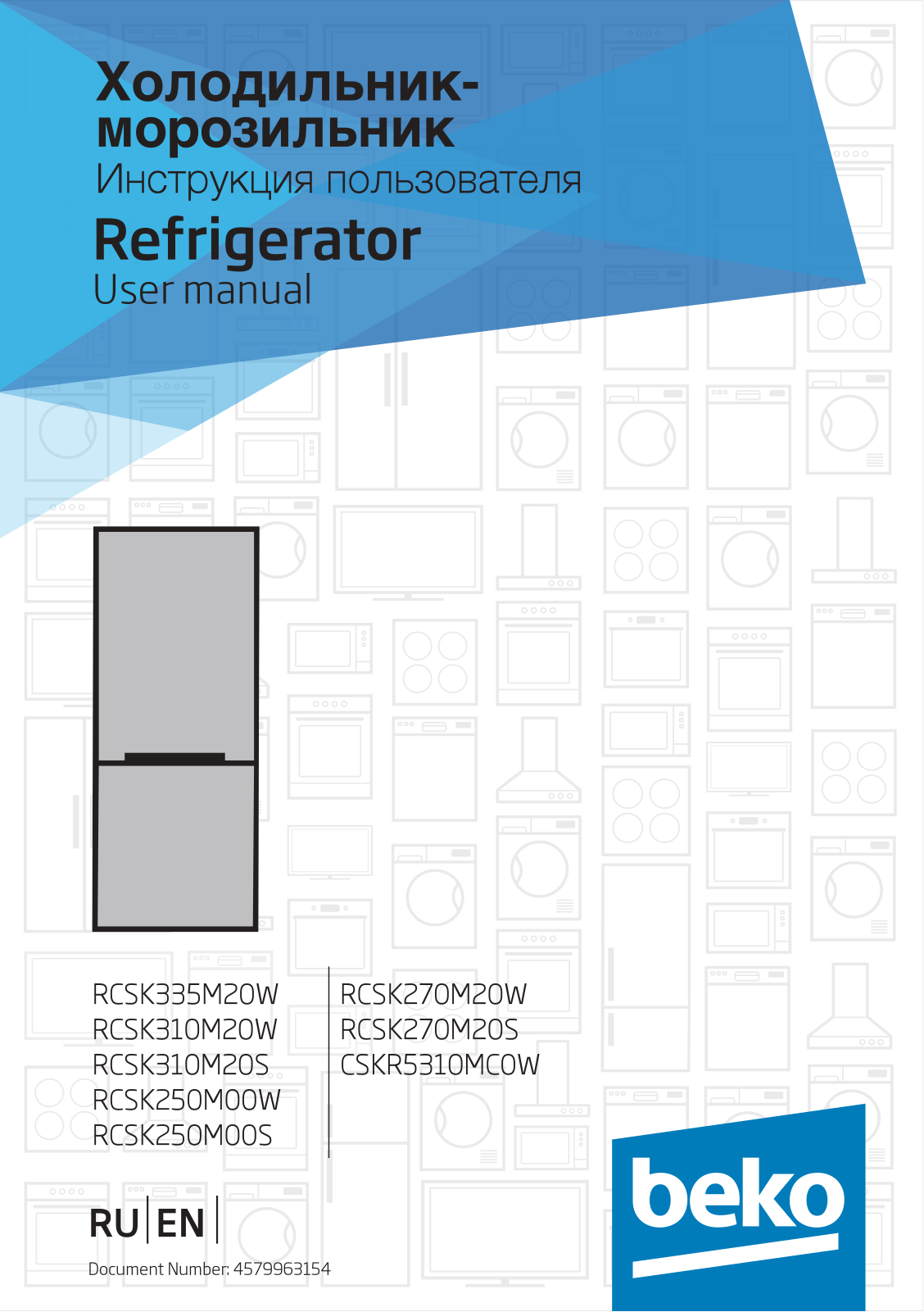 Beko RCSK 270M20 S User manual