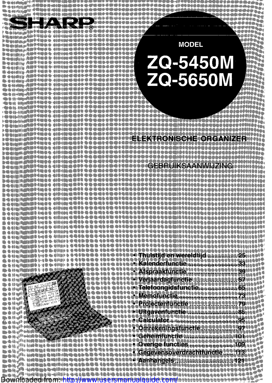 SHARP ZQ-5450M, ZQ-5650M User Manual