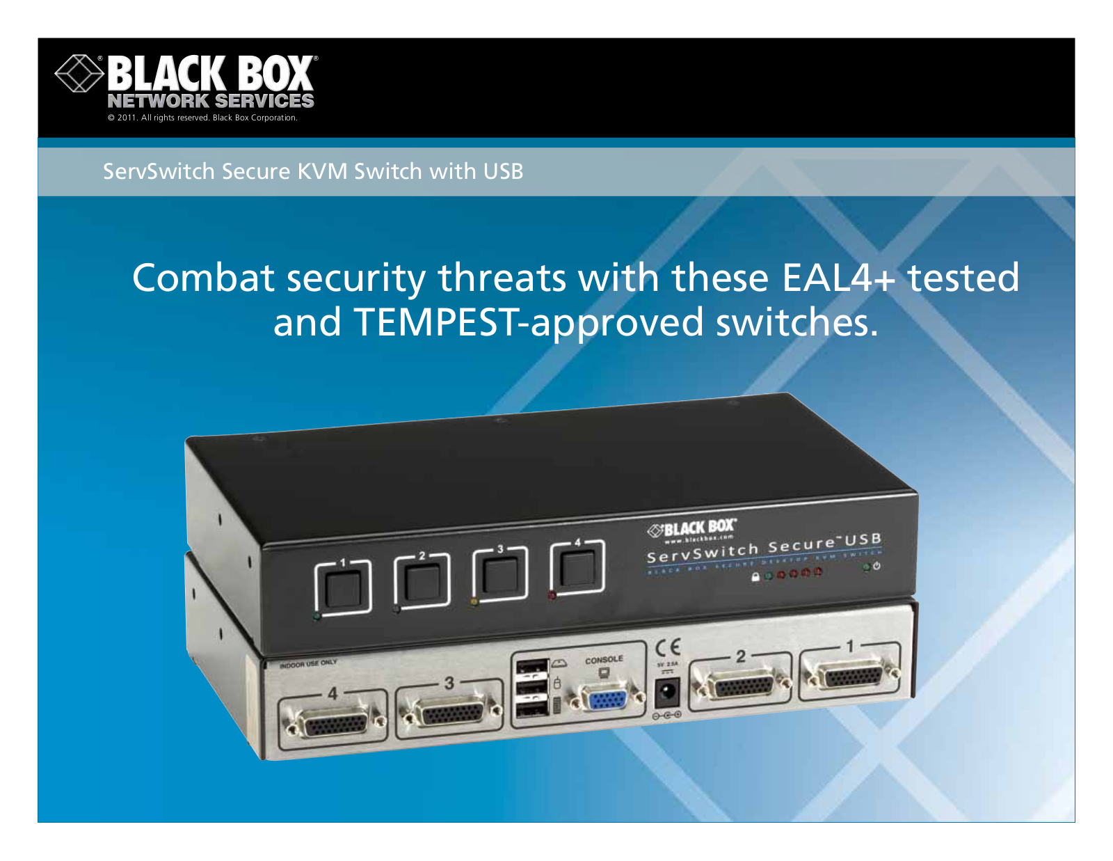 Black Box SW2008A-USB-EAL User guide - ManualMachine.com