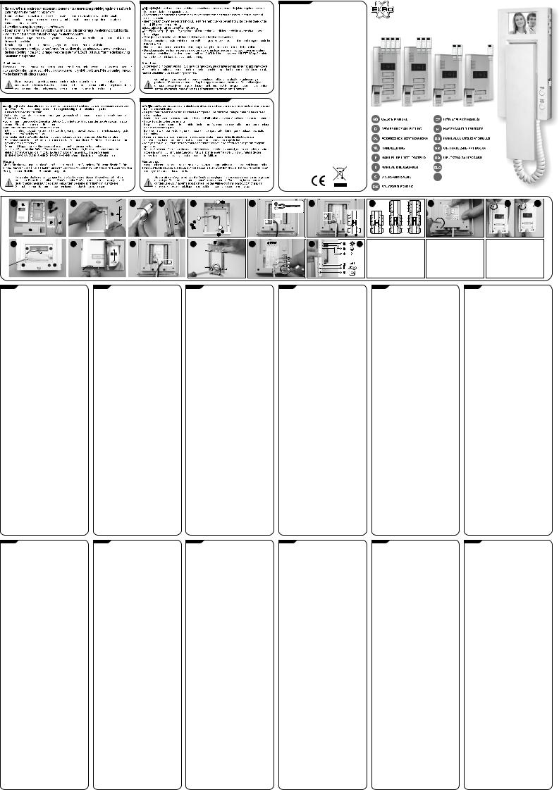 ELRO VD60 Series User manual