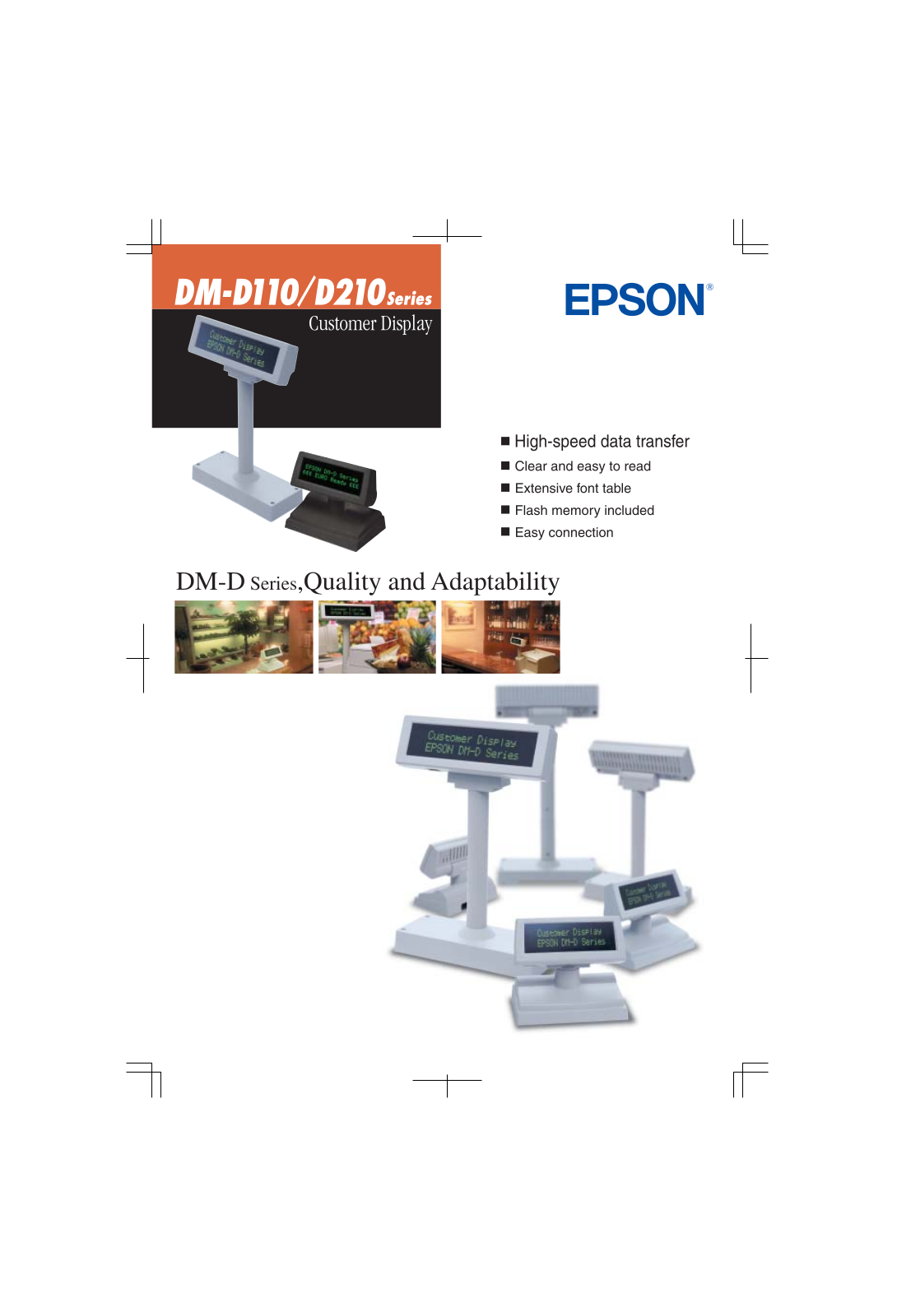 EPSON DM-210, DM-D110 User Manual
