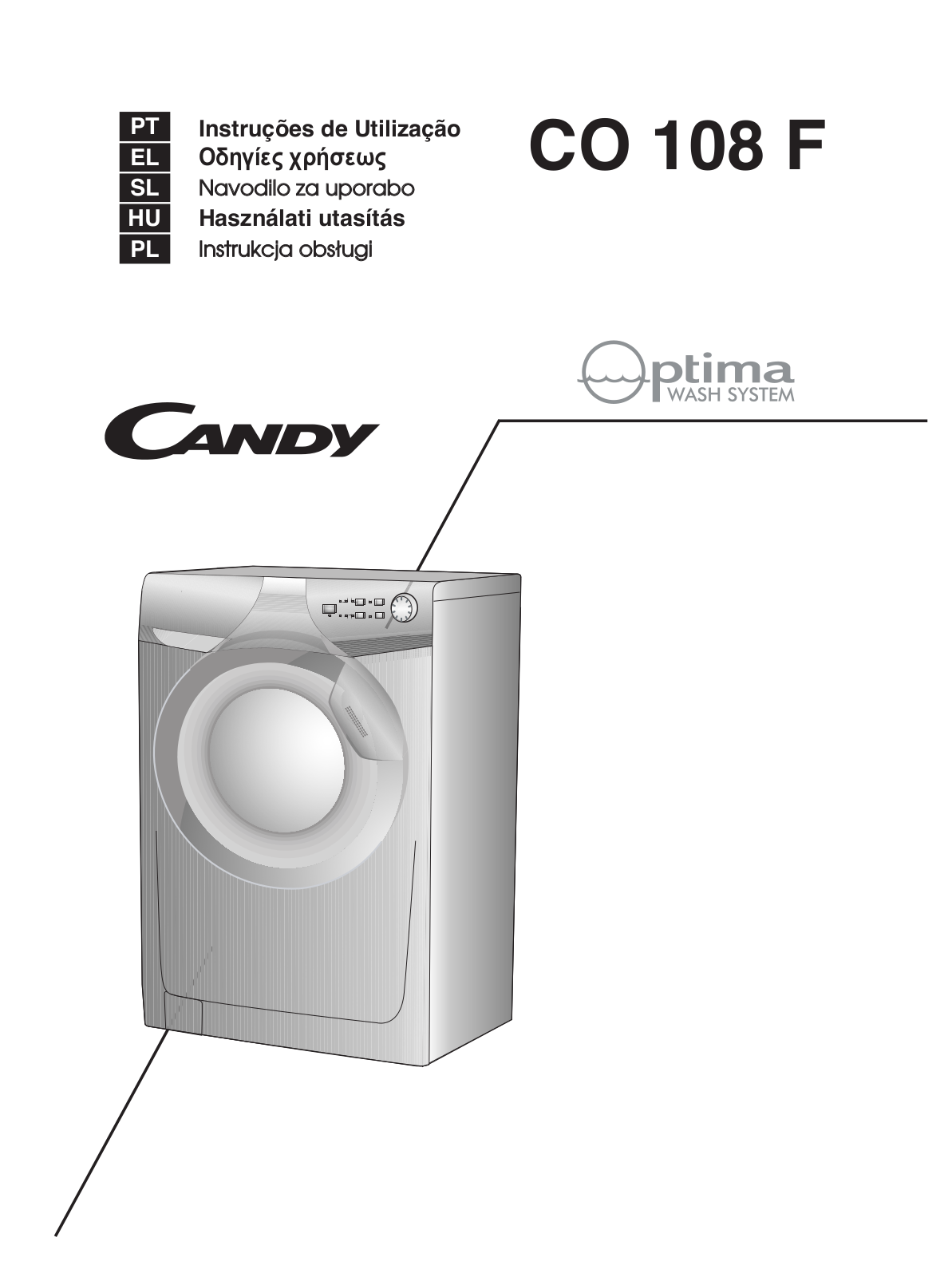 Candy CO 108F User Manual