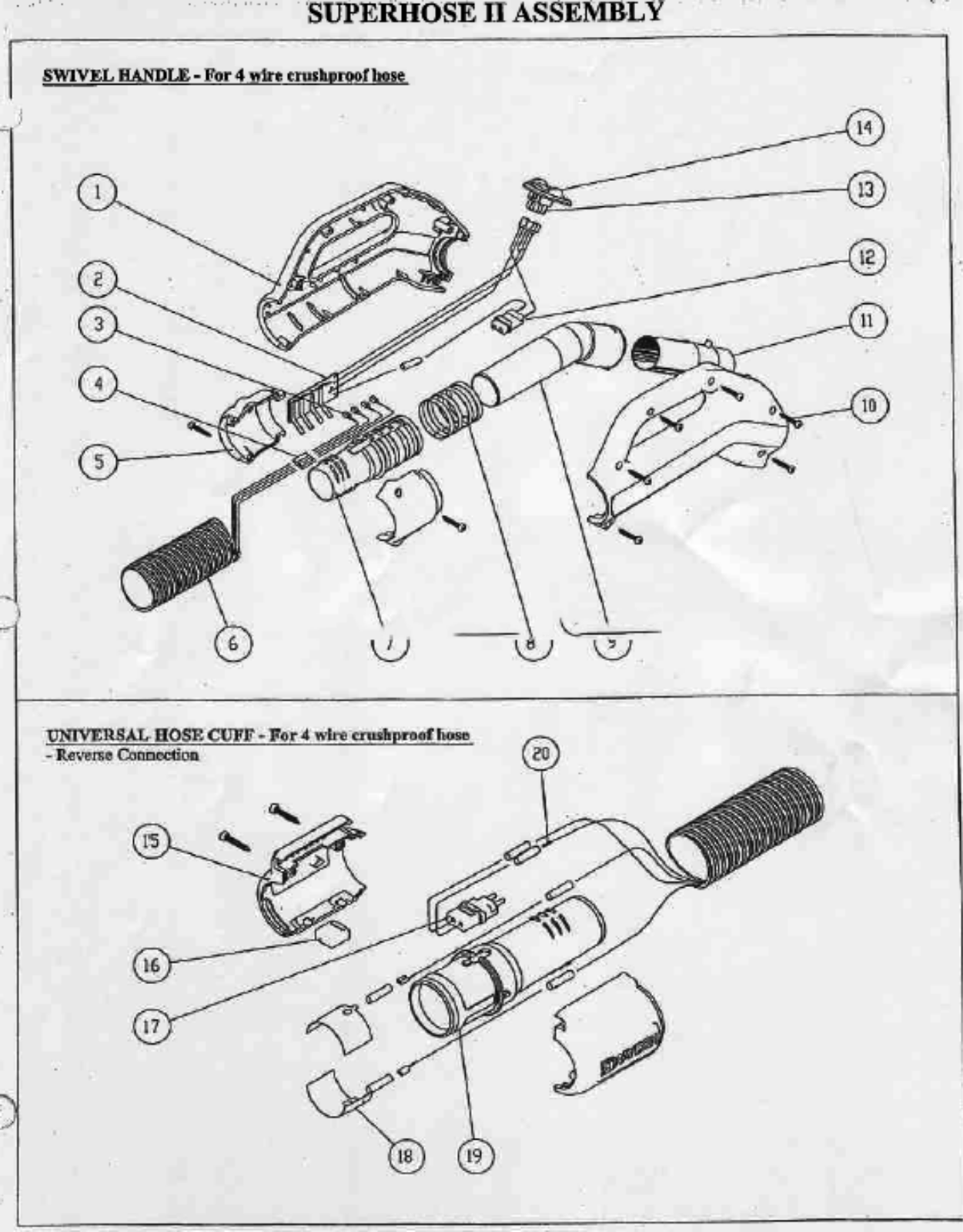 Hayden Super Hose 11 Owner's Manual