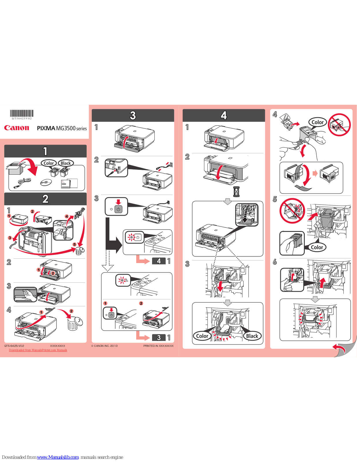 Canon PIXMA MG3500 Series User Manual