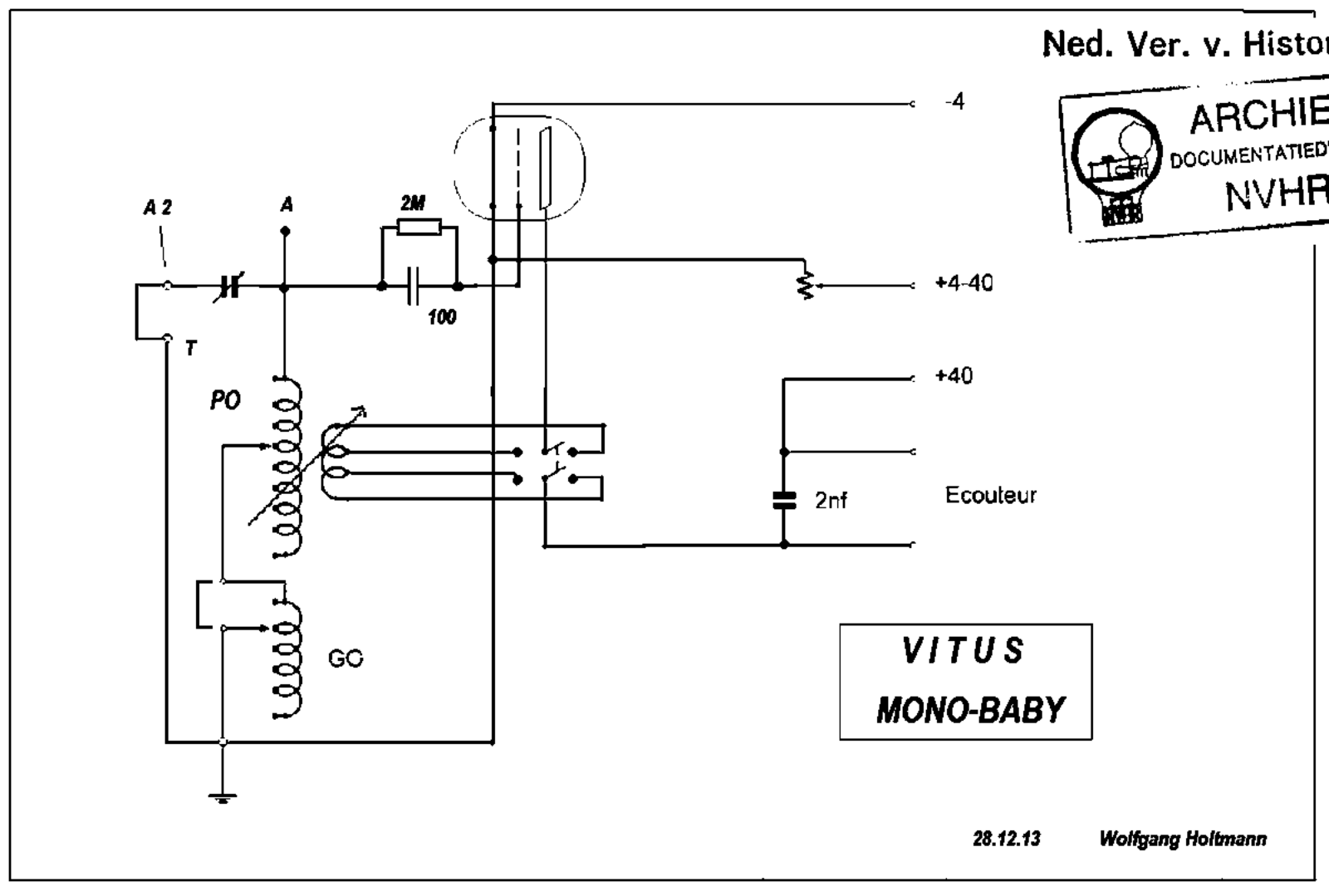 Vitus MonoBaby_1928 Schematic - ManualMachine.com