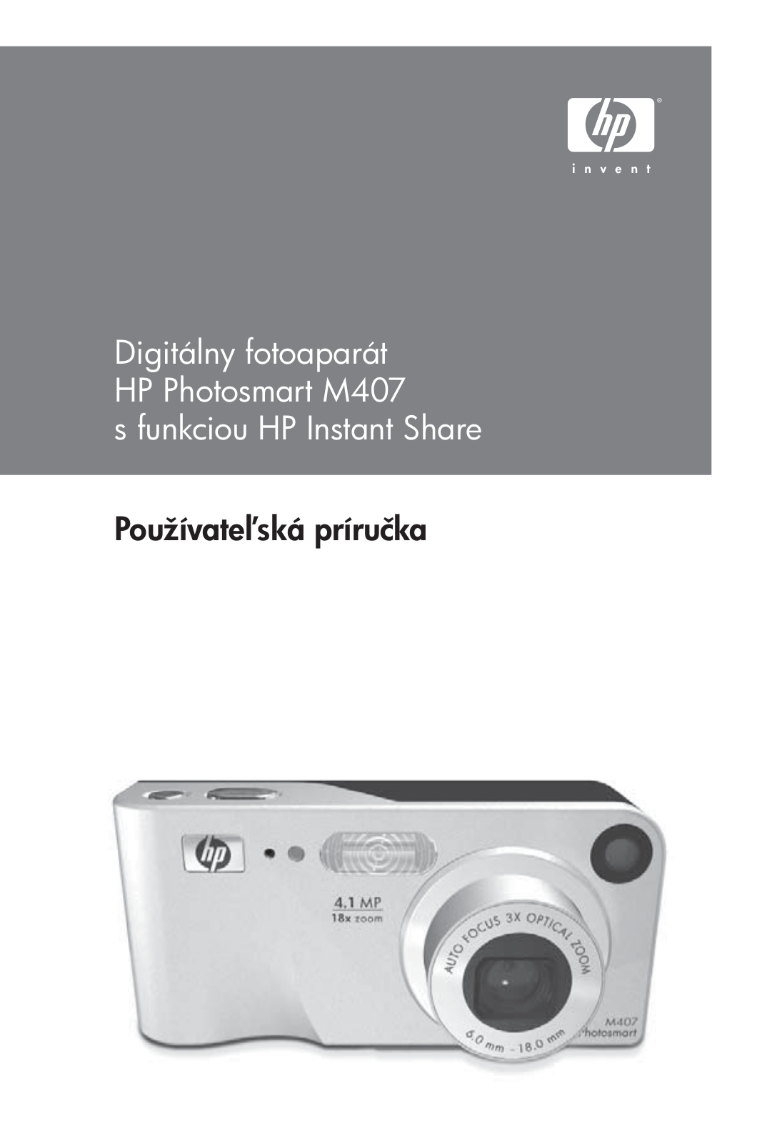 Hp PHOTOSMART M407 User Manual