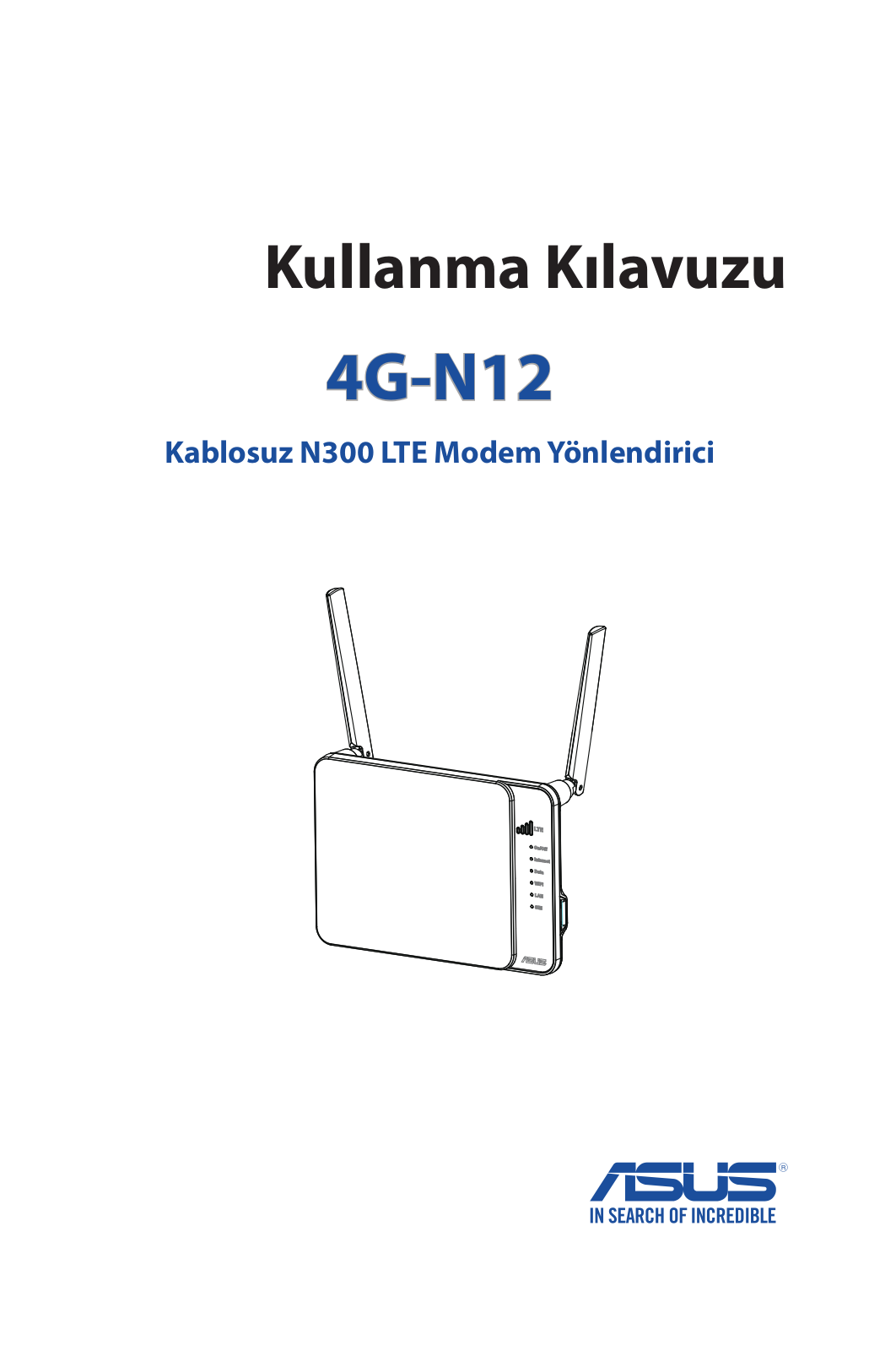 Asus 4G-N12 User's Manual