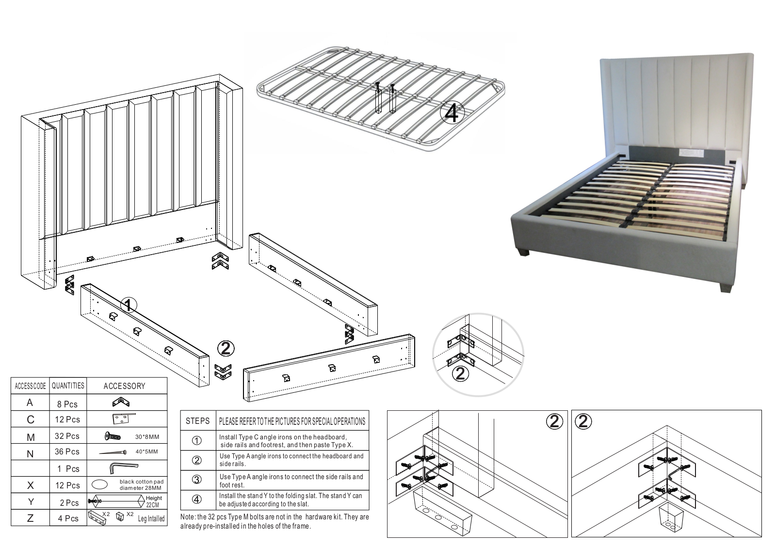 Essentials for Living 71271CRMNG, 71272CRMNG, 71273CRMNG Assembly Guide