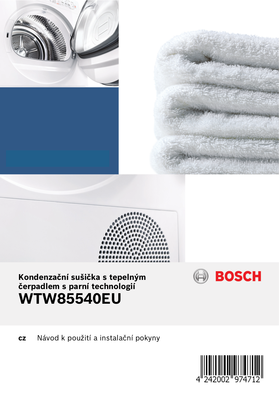 Bosch WTW85540EU User Manual