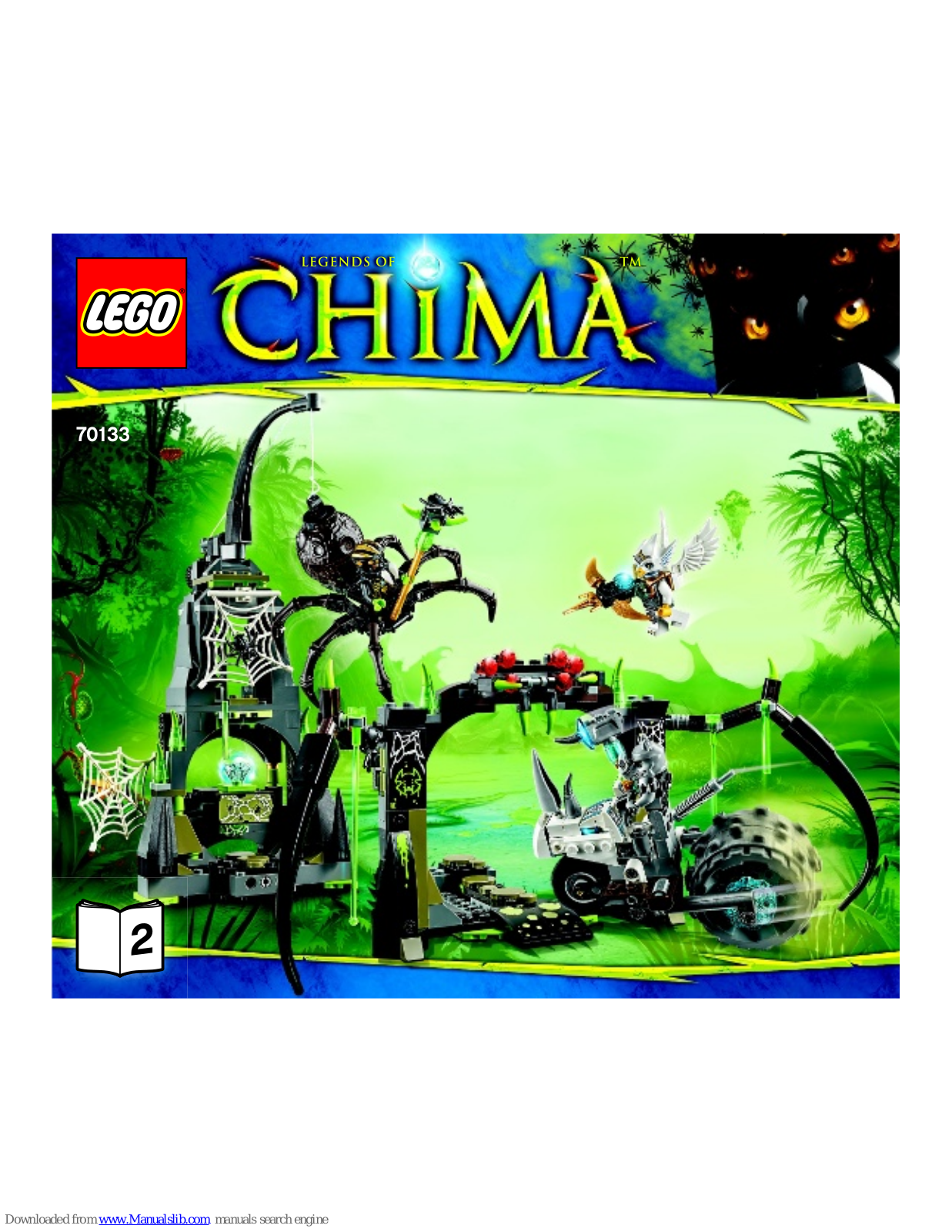 LEGO 70133, Legends of Chima 70133 Quick Manual