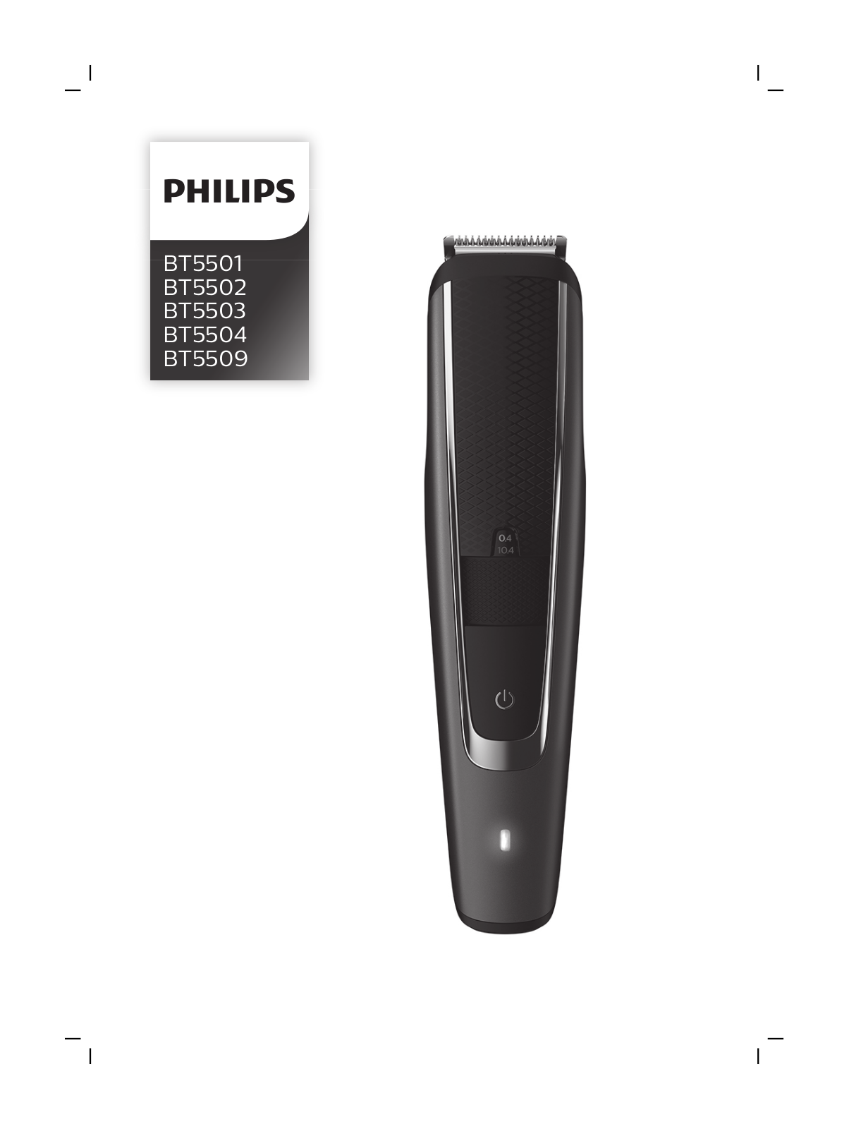 Philips BT5509-16 operation manual