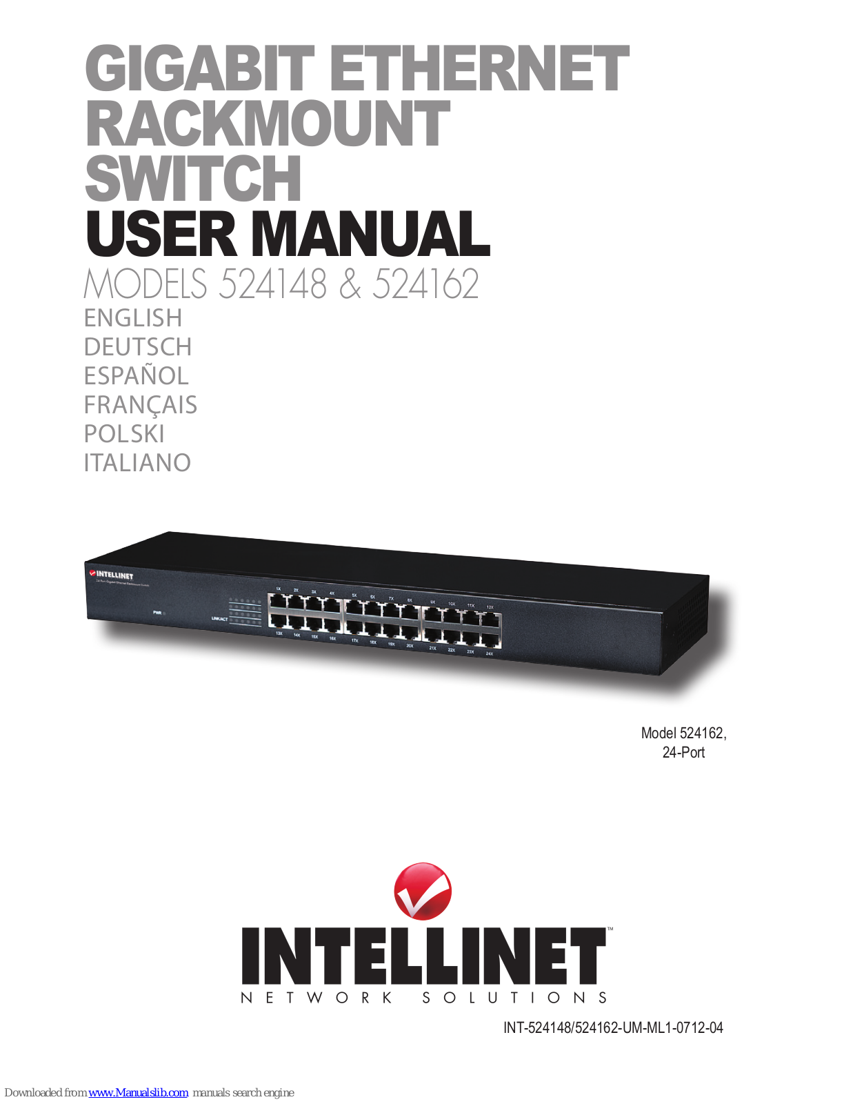 Intellinet 524162 User Manual