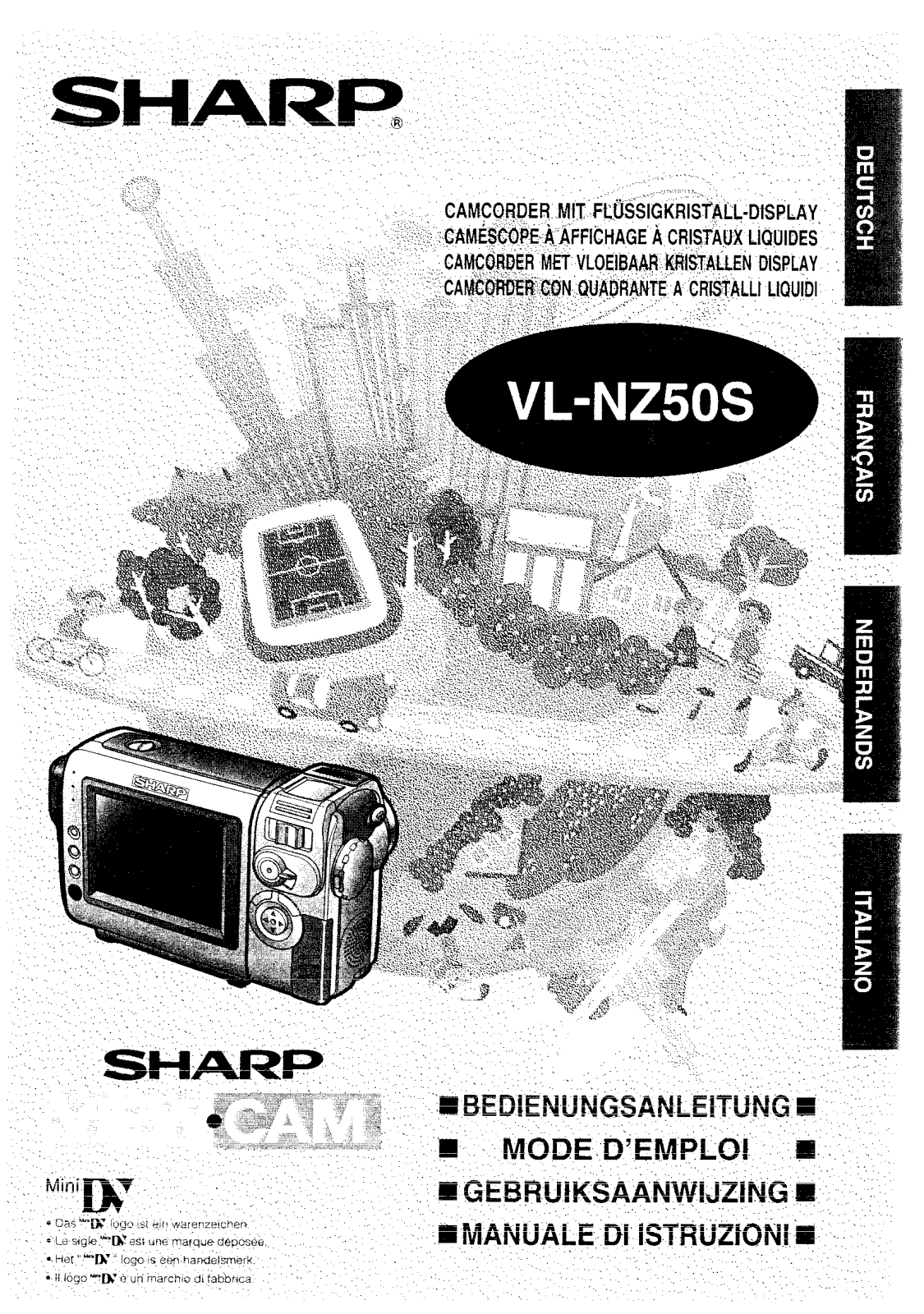 Sharp VLNZ50S User Manual