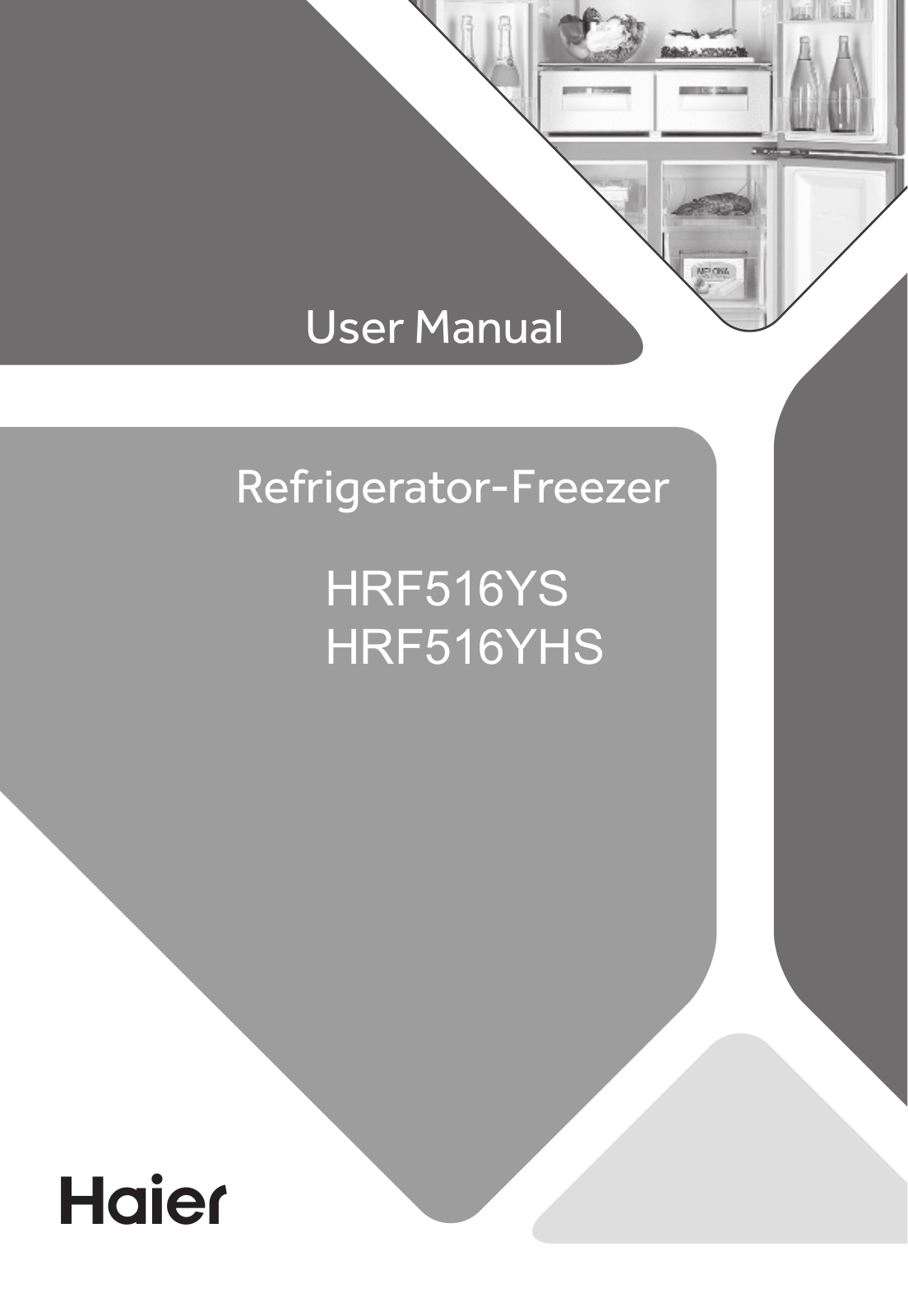 Haier HRF516YHS, HRF516YS User Manual