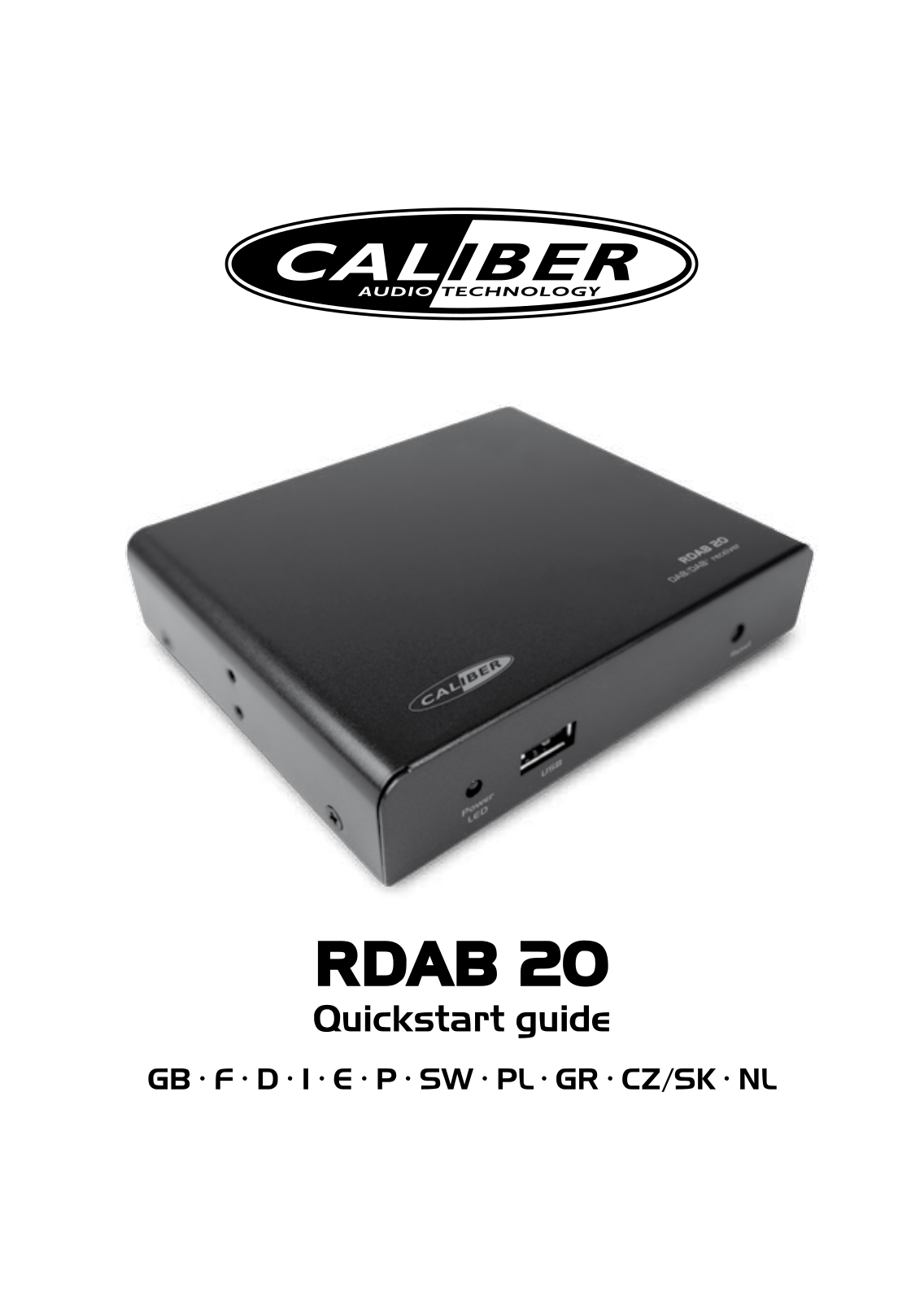 Caliber Rdab 20 User Manual