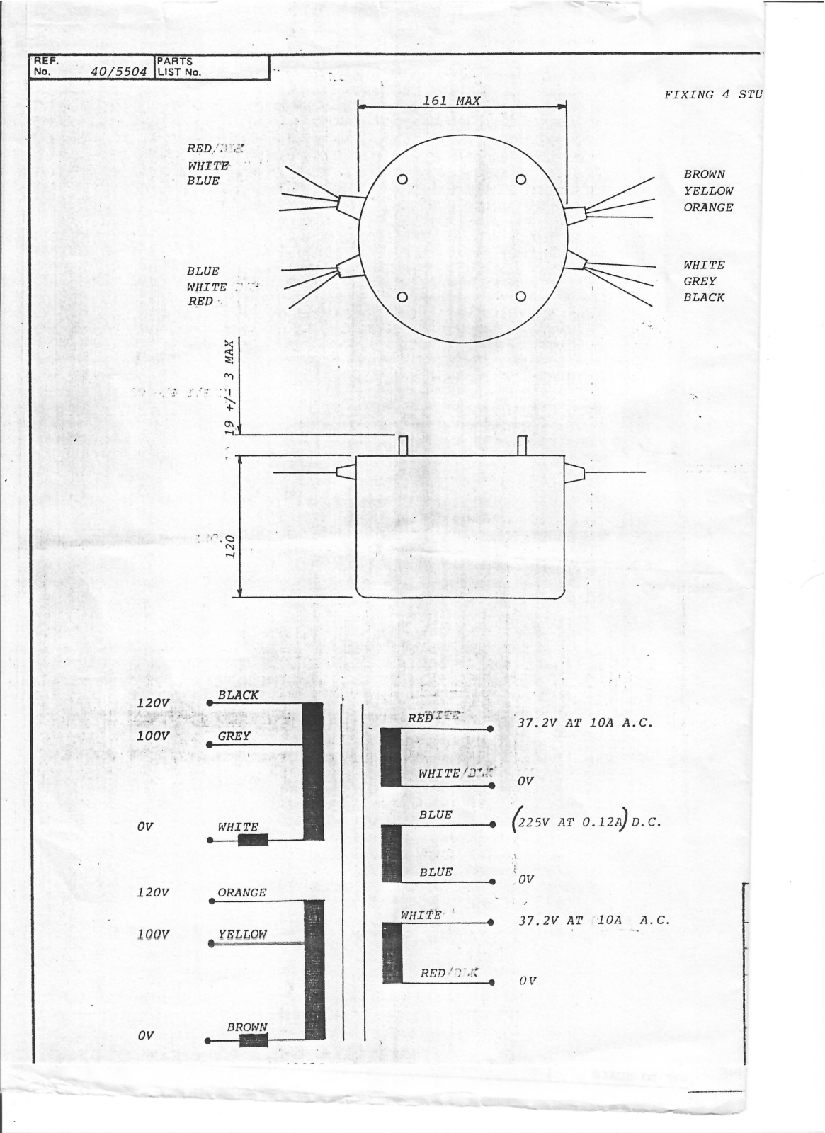 Avil Lindberg 5504 Schematic - ManualMachine.com