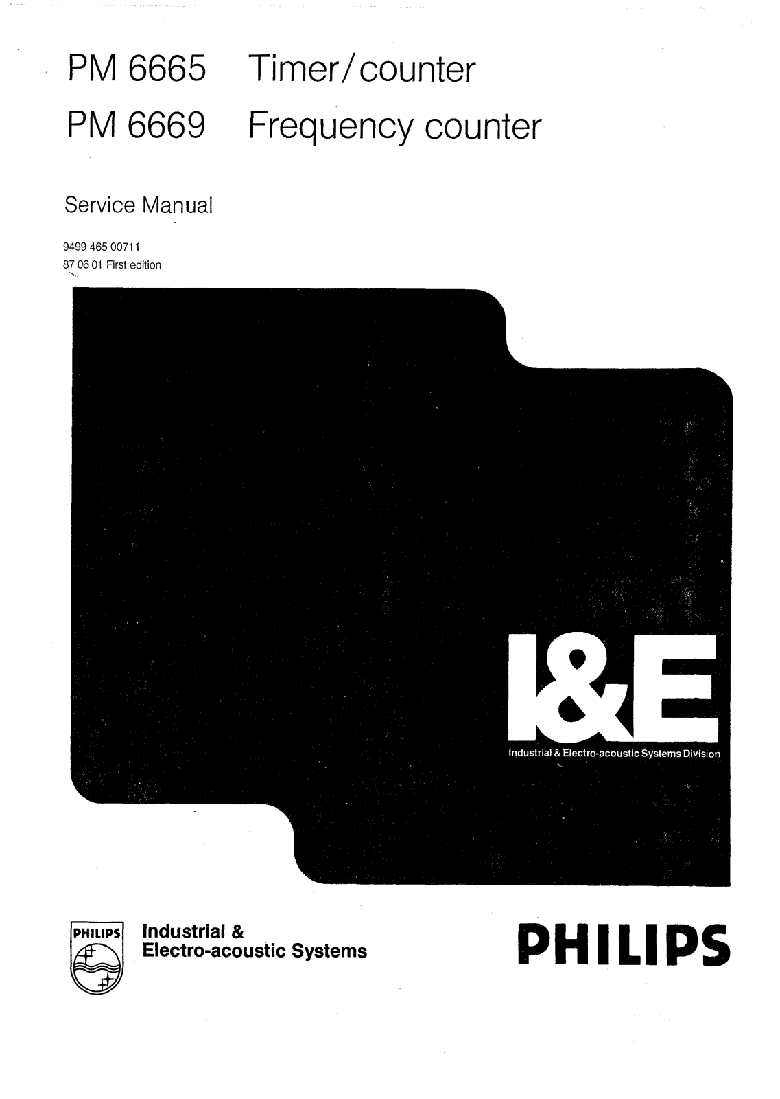 Philips PM-6669, PM-6665 Service Manual