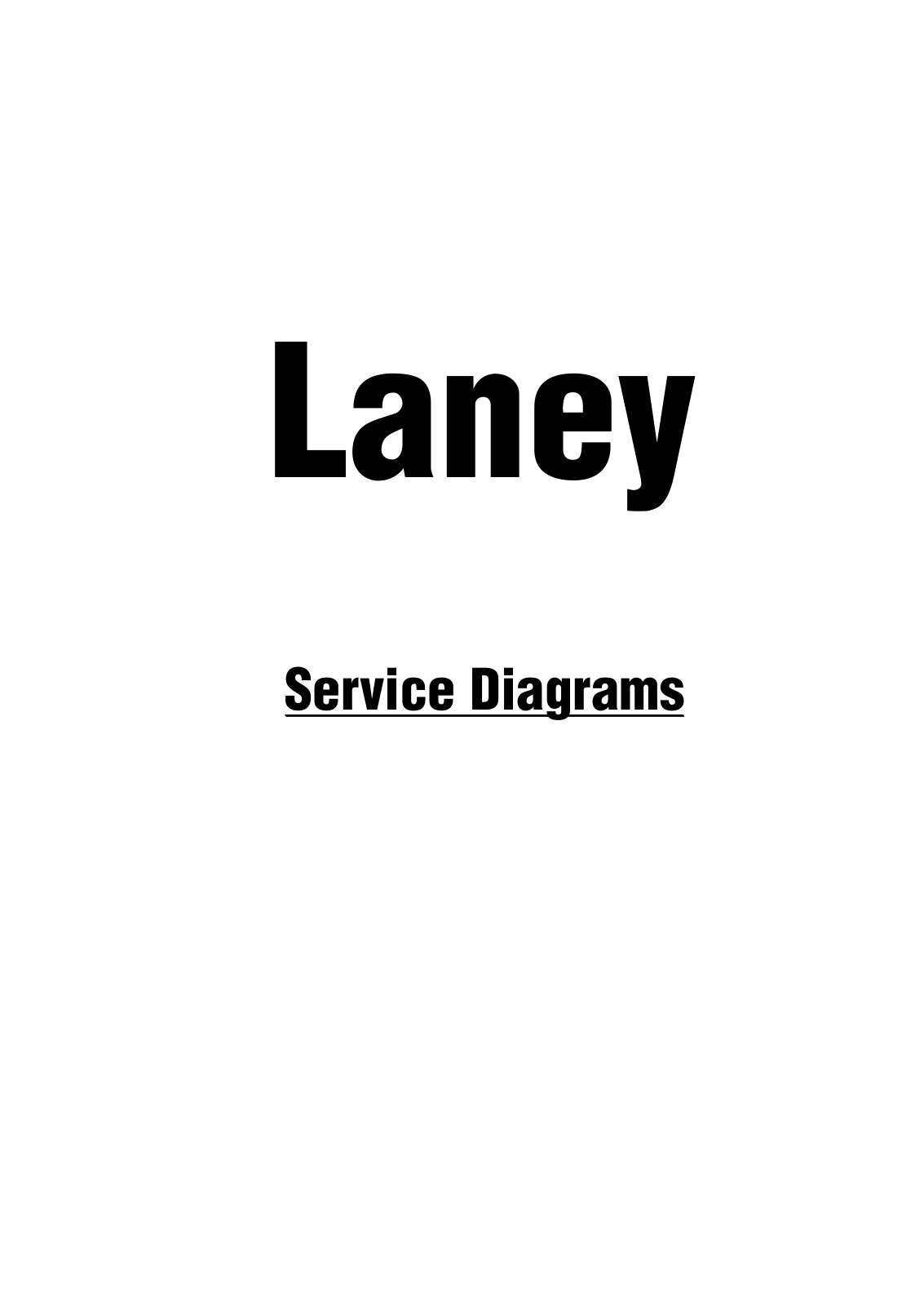 Laney LH50 Schematic