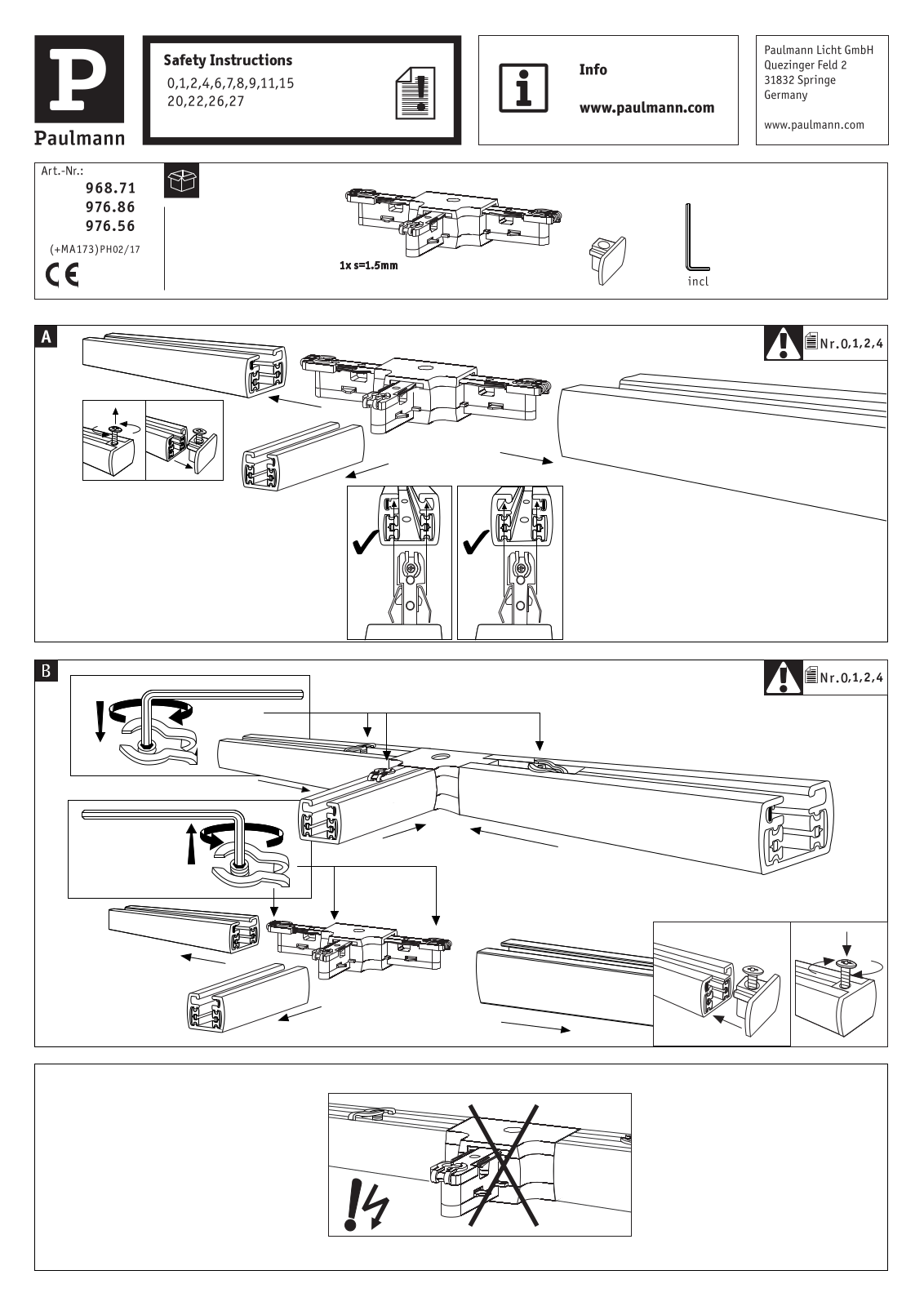 Paulmann 976.57 User Manual