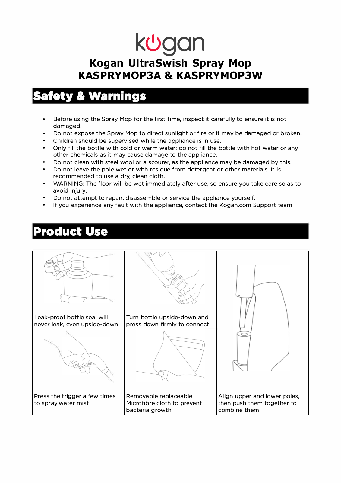 Kogan KASPRYMOP3A, KASPRYMOP3W User Manual - ManualMachine.com