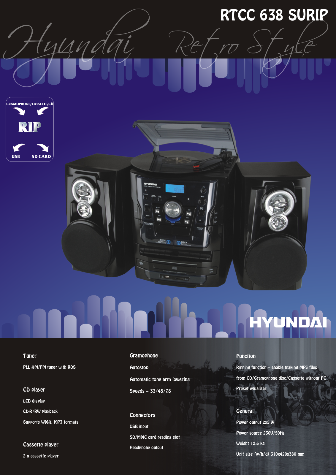 Hyundai RTCC 638 SU RIP User Manual